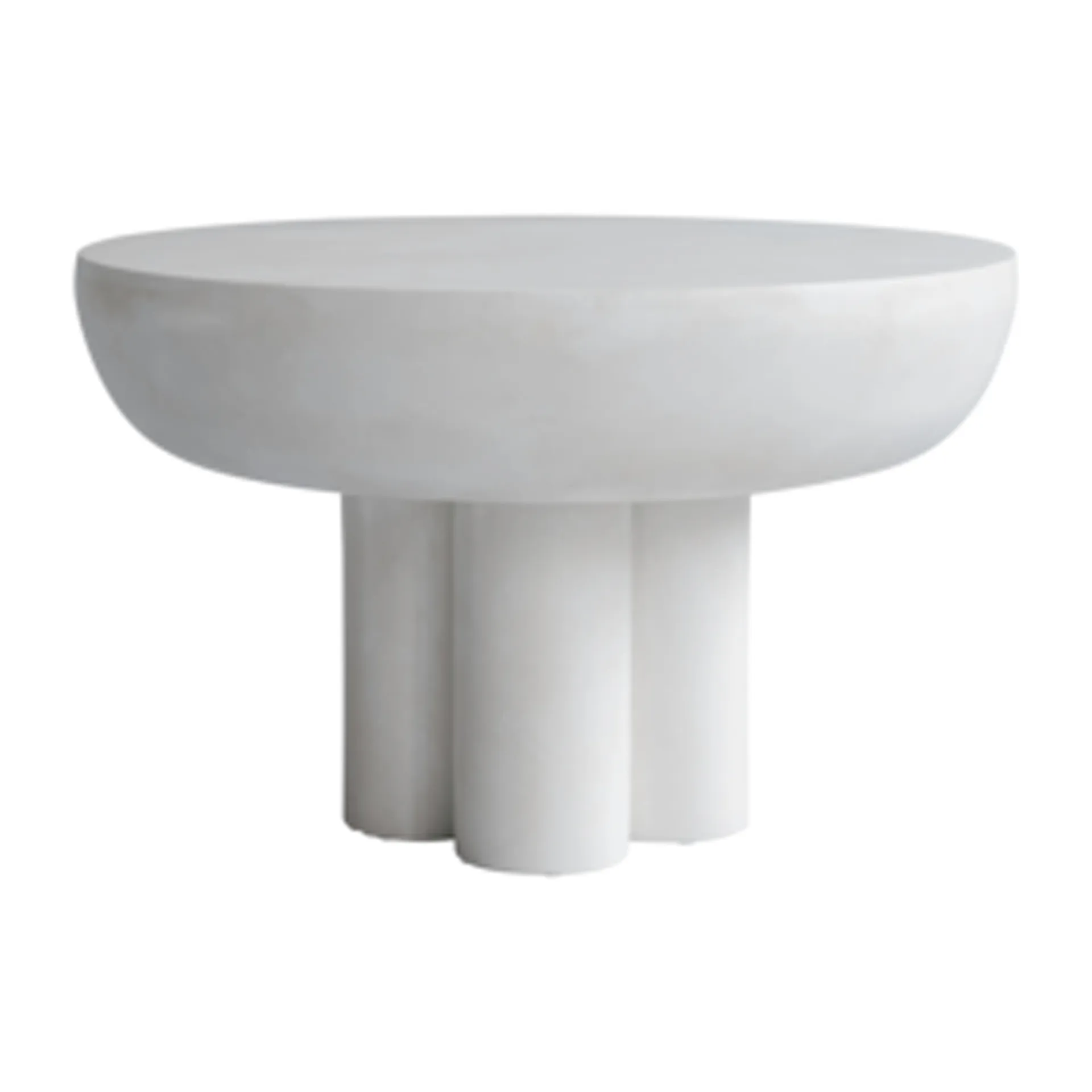 Table d’appoint Crown low Ø65 cm, Bone white 101 Copenhagen