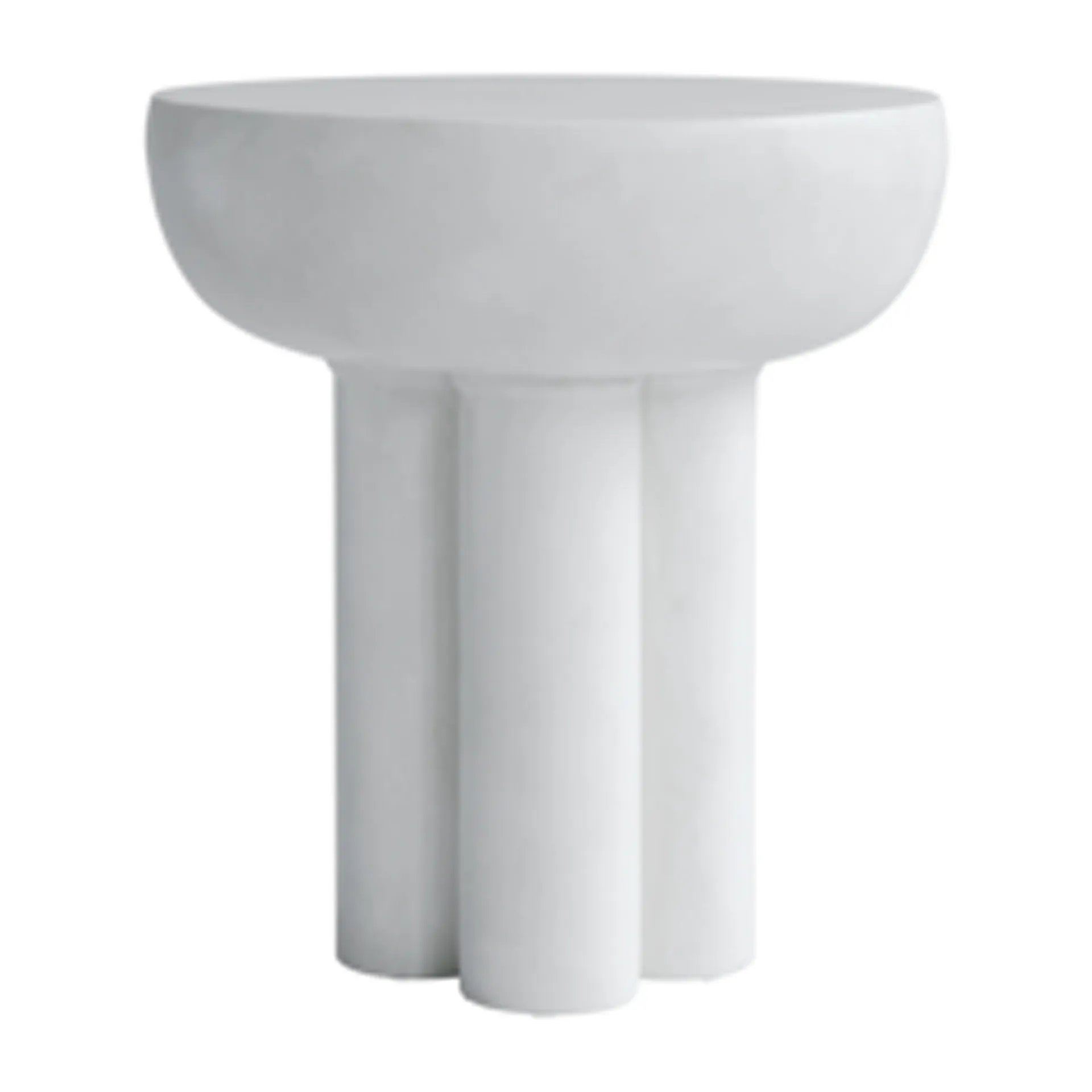 Table d’appoint Crown tall Ø45 cm, Bone white 101 Copenhagen