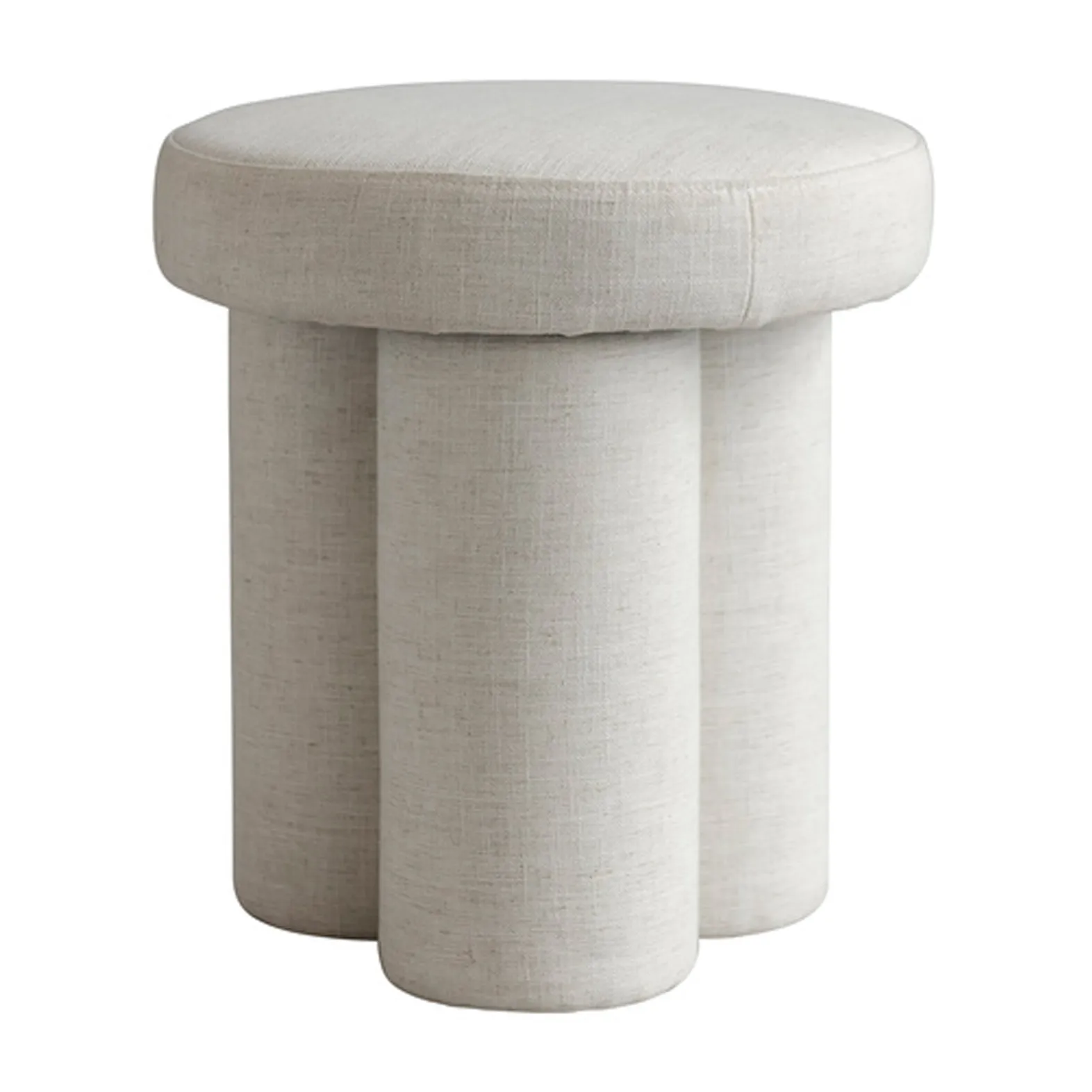 Tabouret Big Foot lin, White chalk 101 Copenhagen