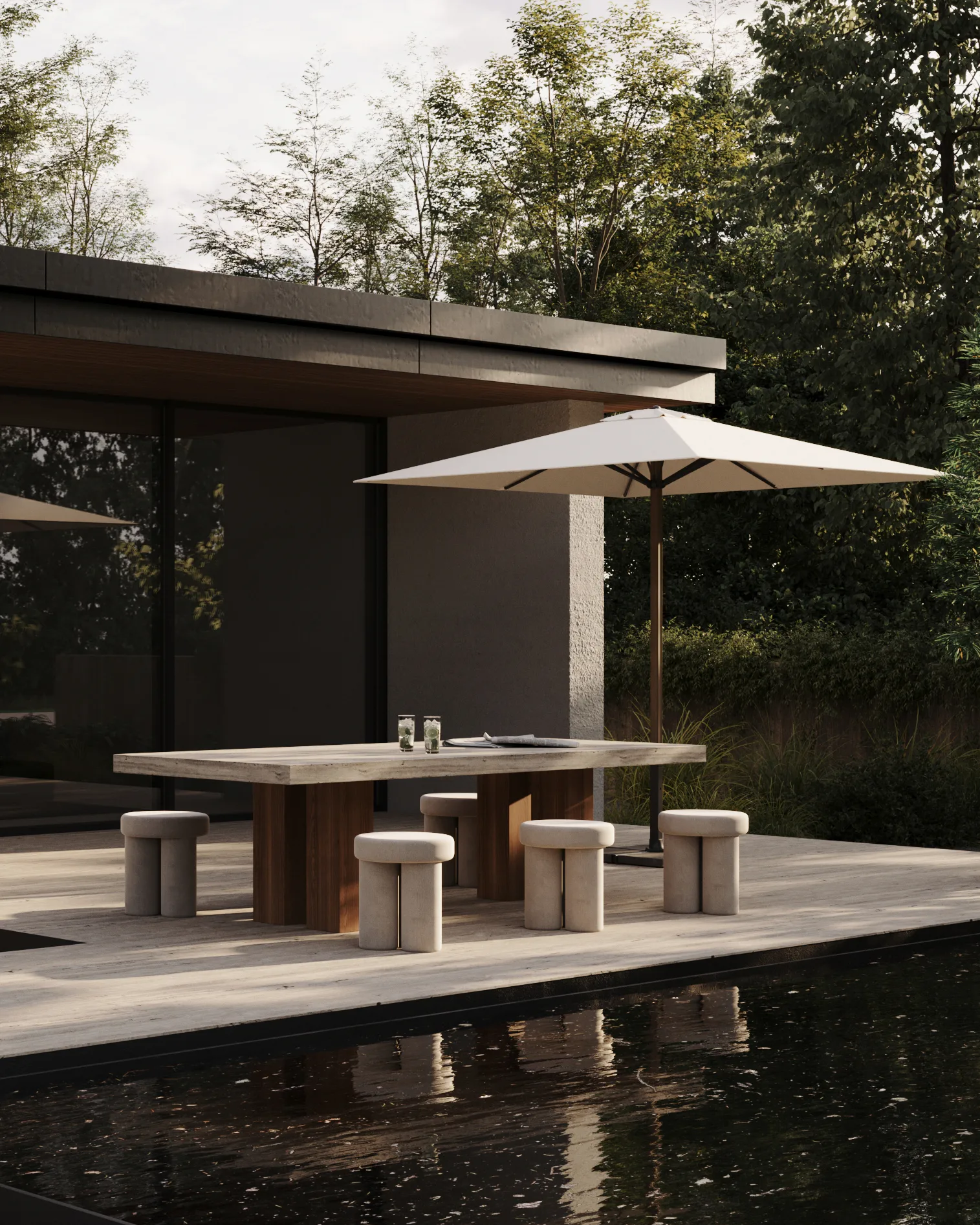 Tabouret Big Foot, Warm Ash 101 Copenhagen