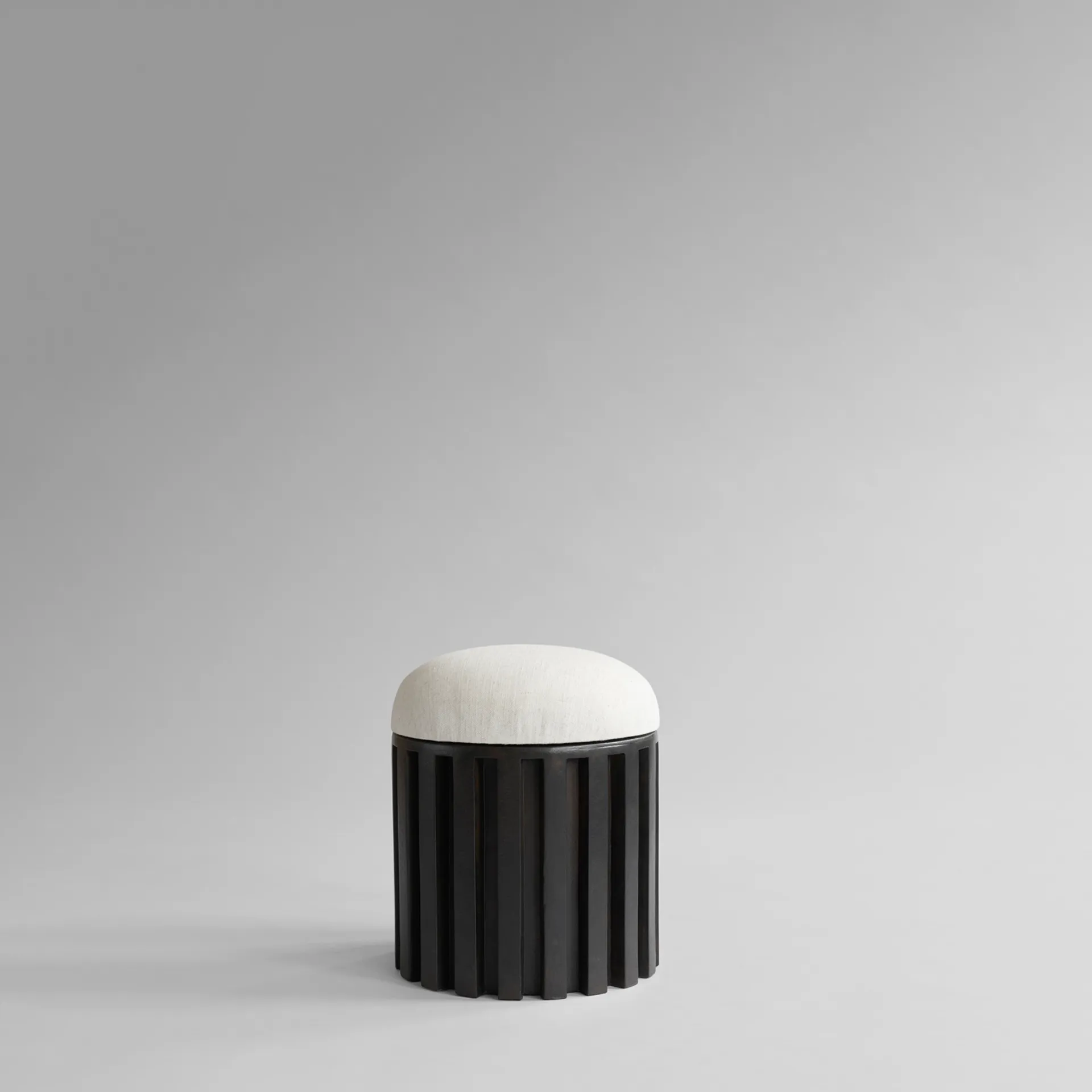 Tabouret Tribu lin, Coffee-white chalk 101 Copenhagen