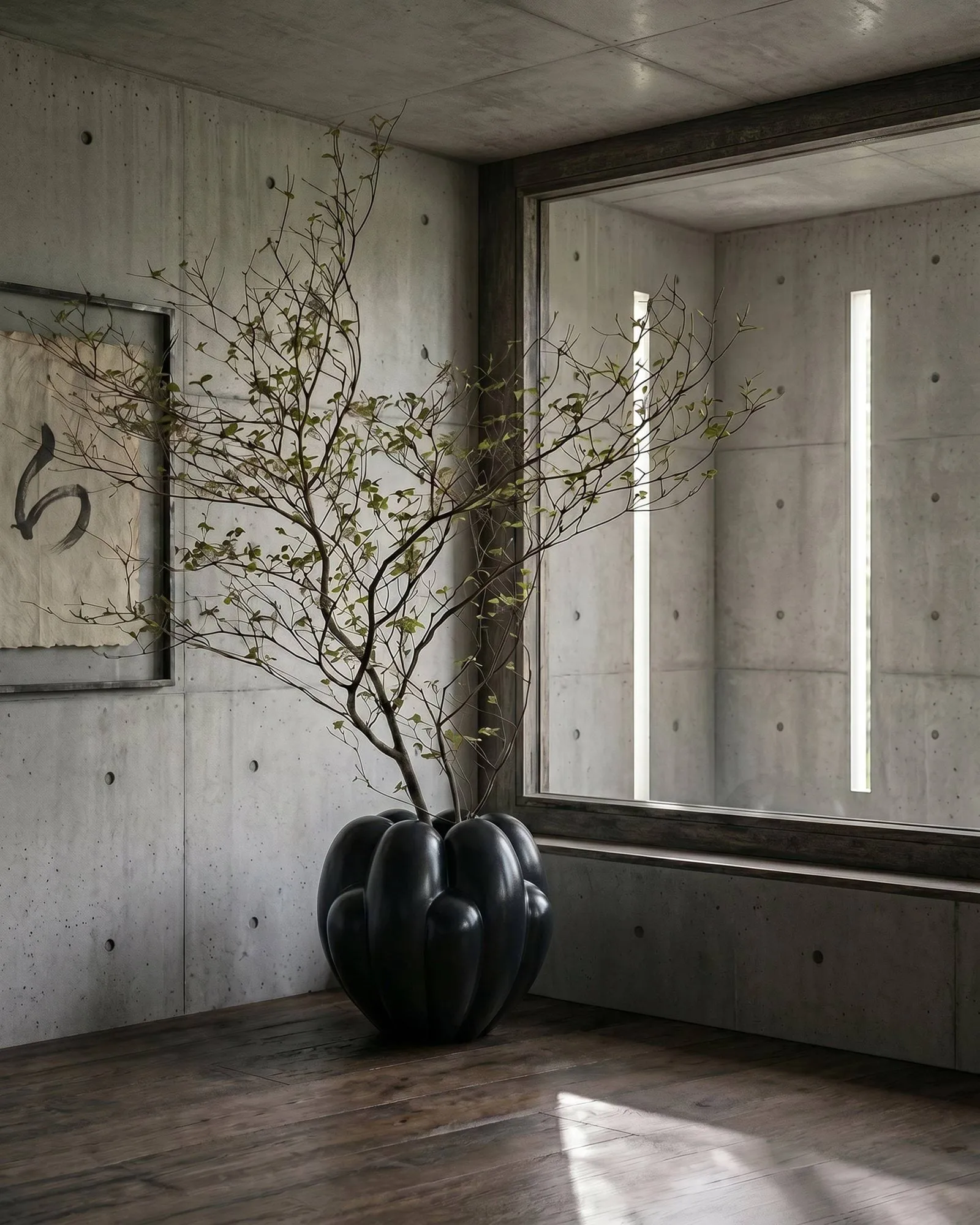 Vase Bloom Big, Dark green 101 Copenhagen