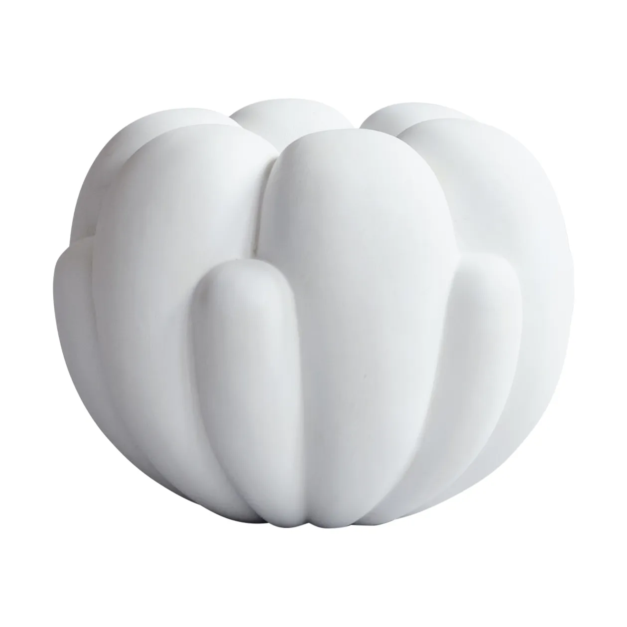 Vase Bloom petit 22,5x24 cm, Bone white 101 Copenhagen