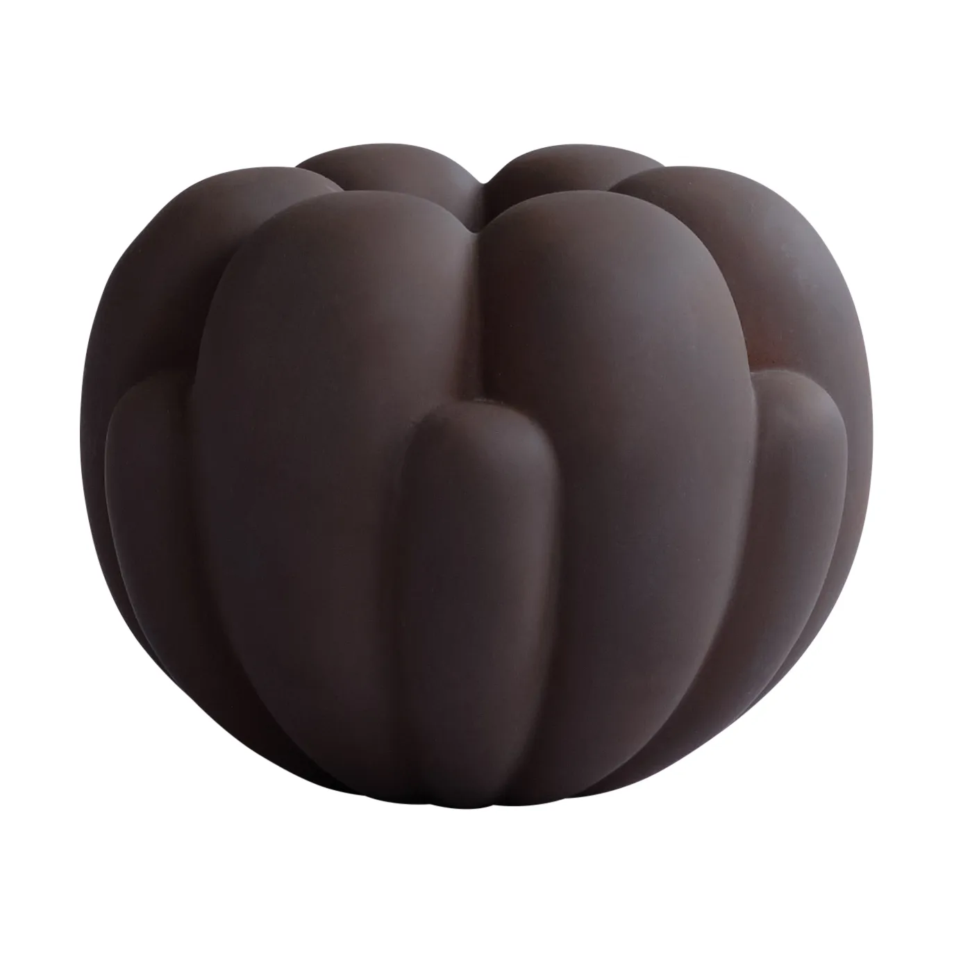 Vase Bloom petit 22,5x24 cm, Chocolate brown 101 Copenhagen