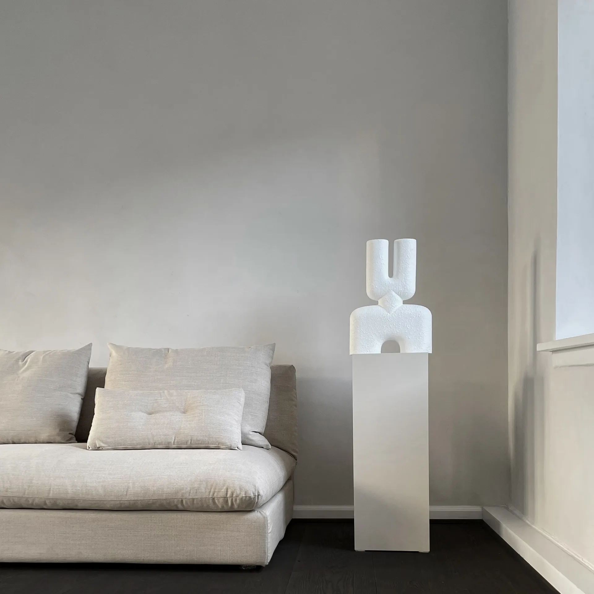 Vase Cobra Double Medio 34x47 cm, Bubble blanc 101 Copenhagen