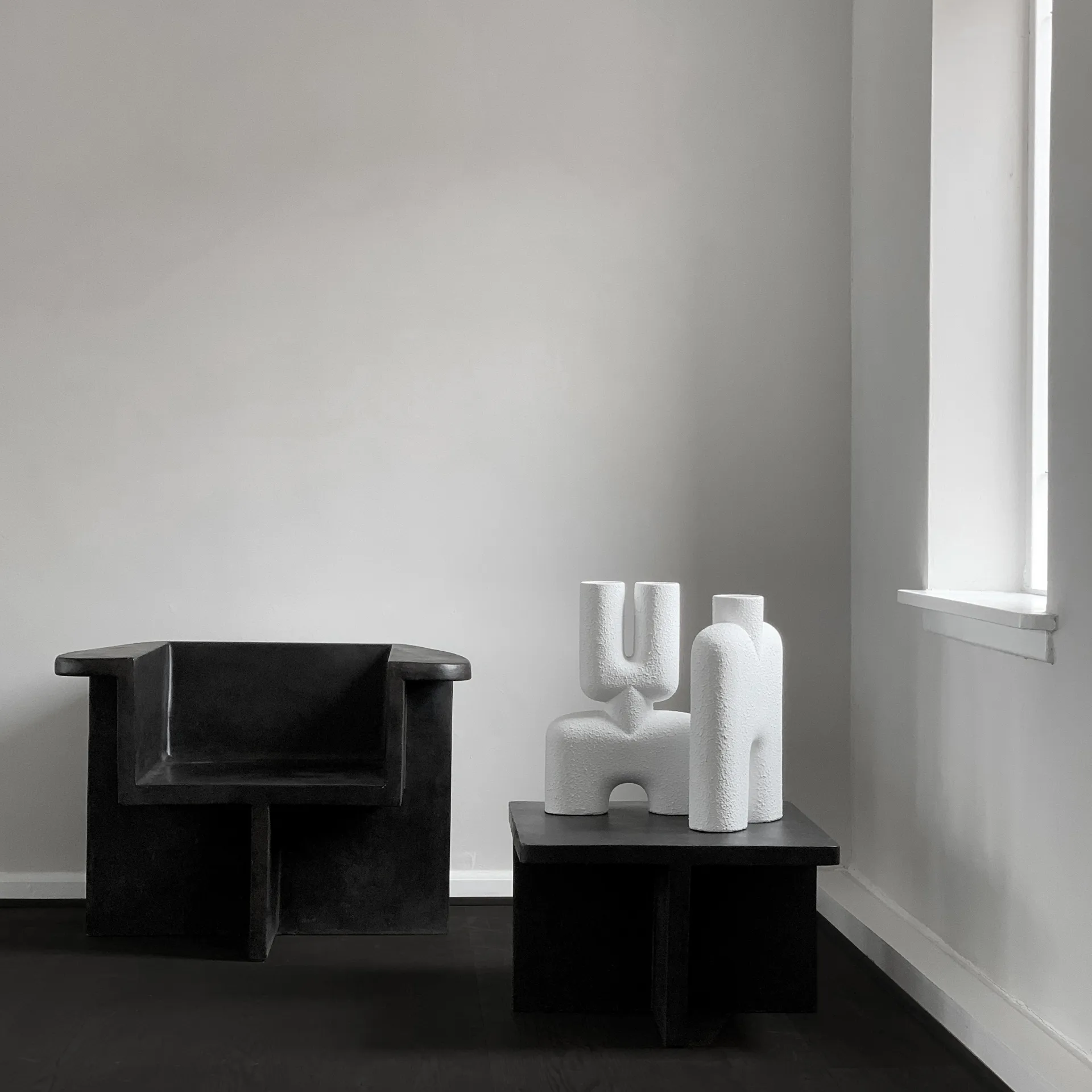 Vase Cobra Double Medio 34x47 cm, Bubble blanc 101 Copenhagen