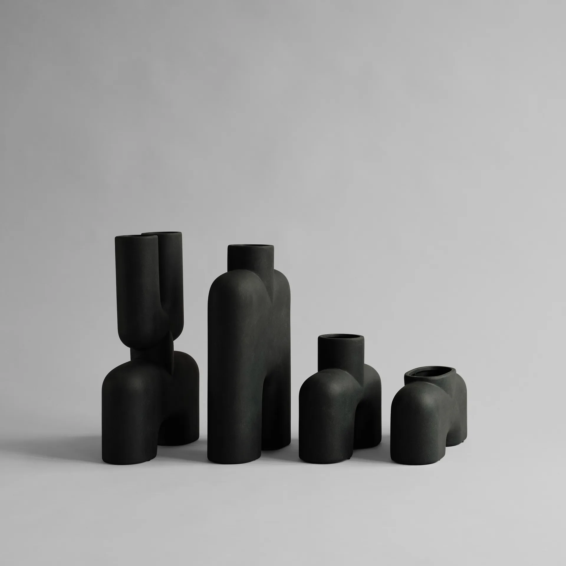 Vase Cobra Double Medio 34x47 cm, Noir 101 Copenhagen