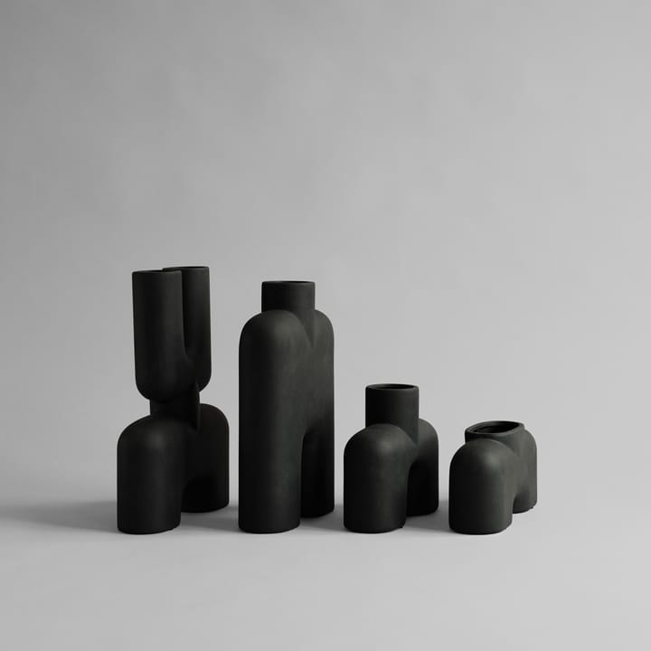 Vase Cobra Double Medio 34x47 cm - Noir - 101 Copenhagen