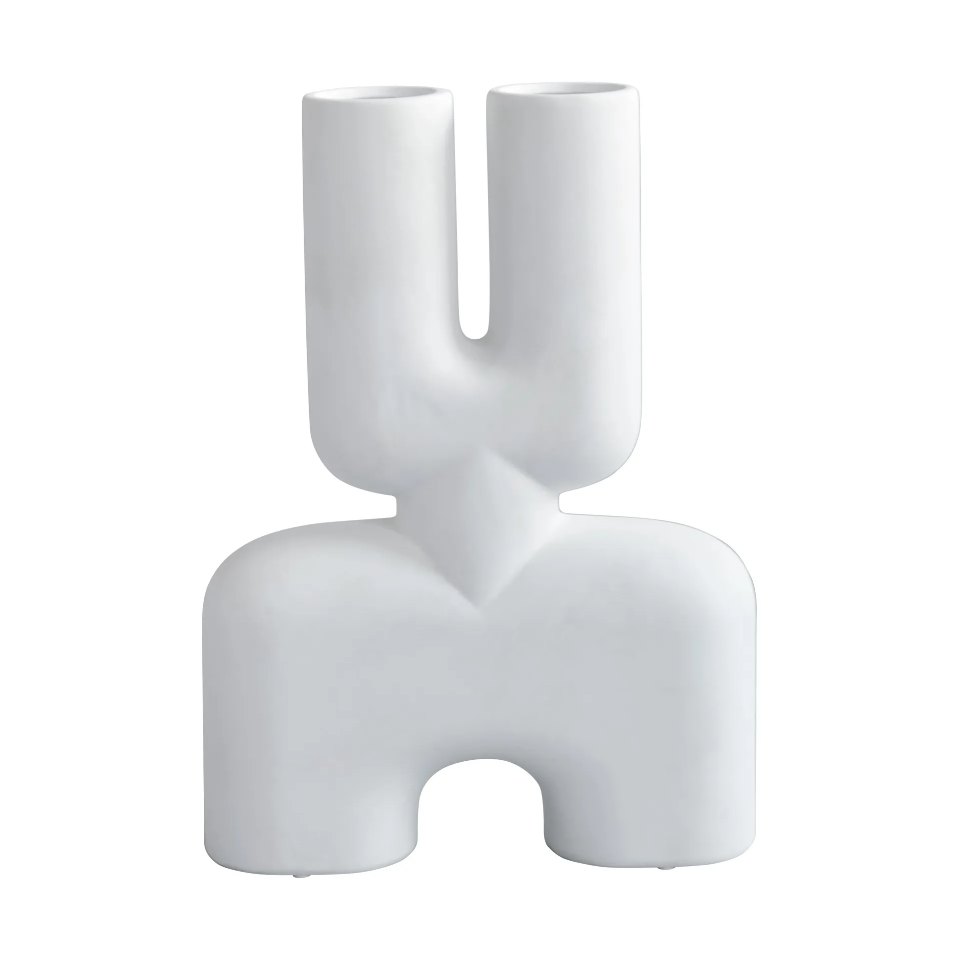 Vase Cobra Double medio 47x34 cm, Bone white 101 Copenhagen
