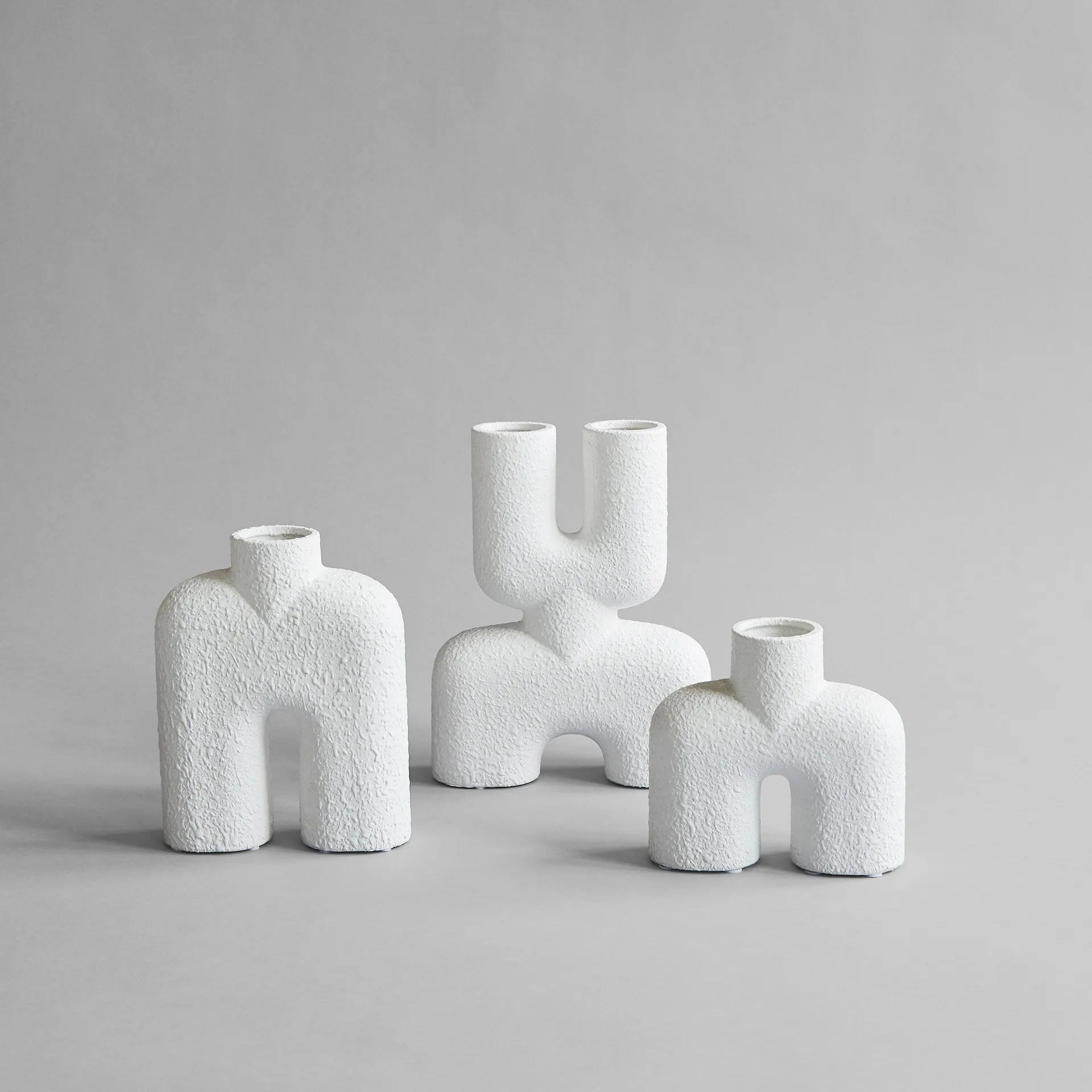 Vase Cobra Double Mini 22x28 cm, Bubble blanc 101 Copenhagen