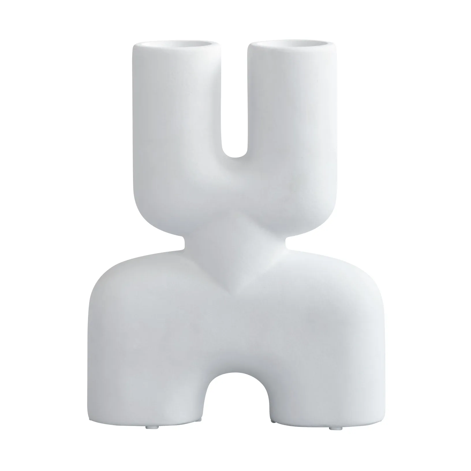 Vase Cobra Double mini 28x22 cm, Bone white 101 Copenhagen