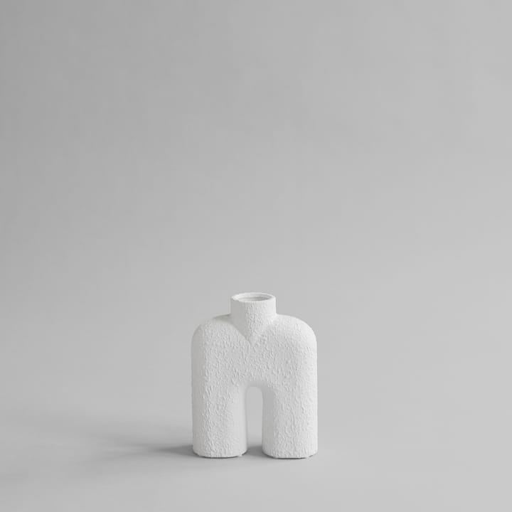 Vase Cobra Tall Mini 18x23 cm - Bubble blanc - 101 Copenhagen
