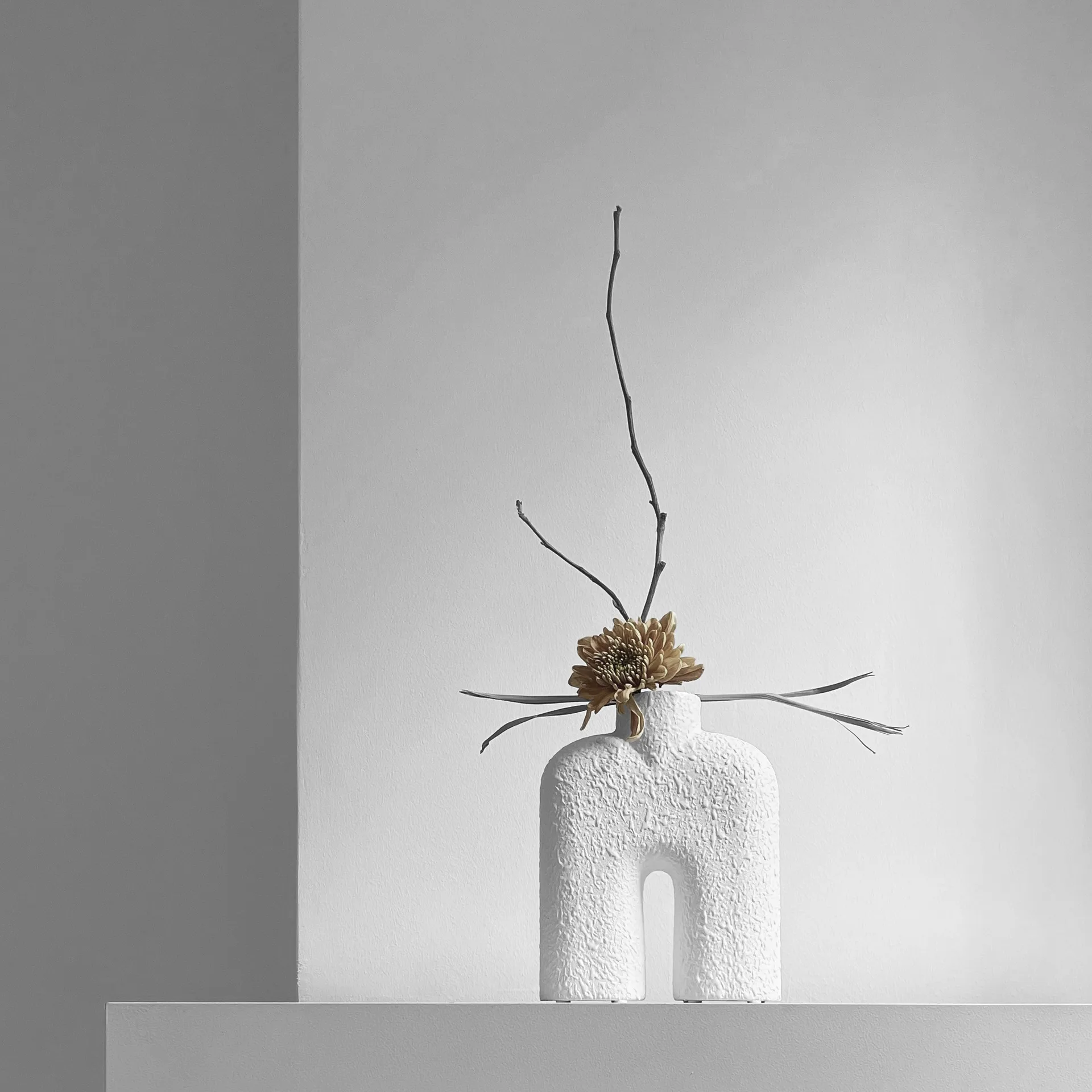 Vase Cobra Tall Mini 18x23 cm, Bubble blanc 101 Copenhagen