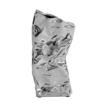 Vase Kami mini 25x13 cm - Chrome - 101 Copenhagen