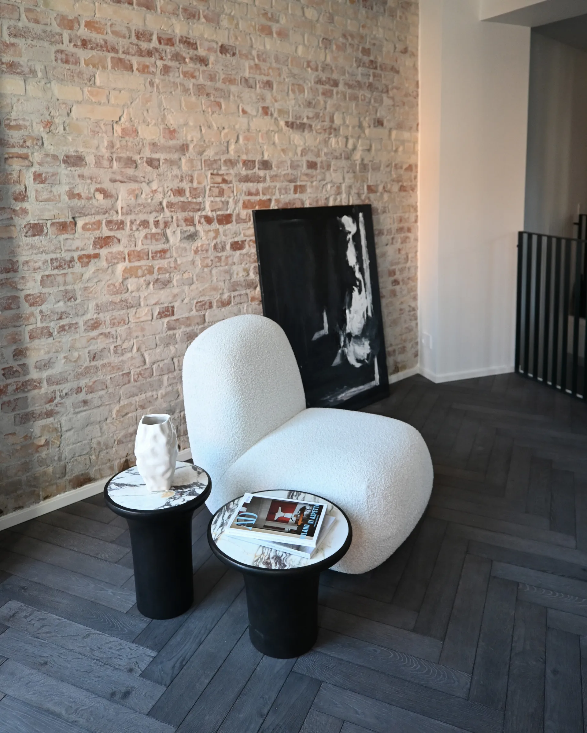 Vase Katachi mini, High glaze birch 101 Copenhagen