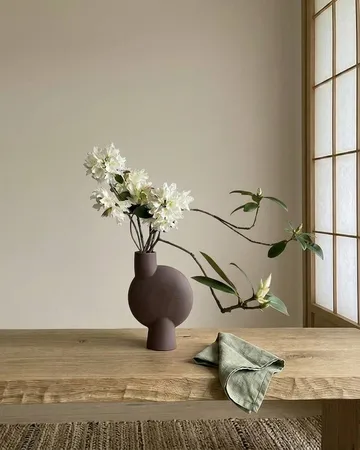 Vase Sphere Bubl Medio - Chocolate brown - 101 Copenhagen