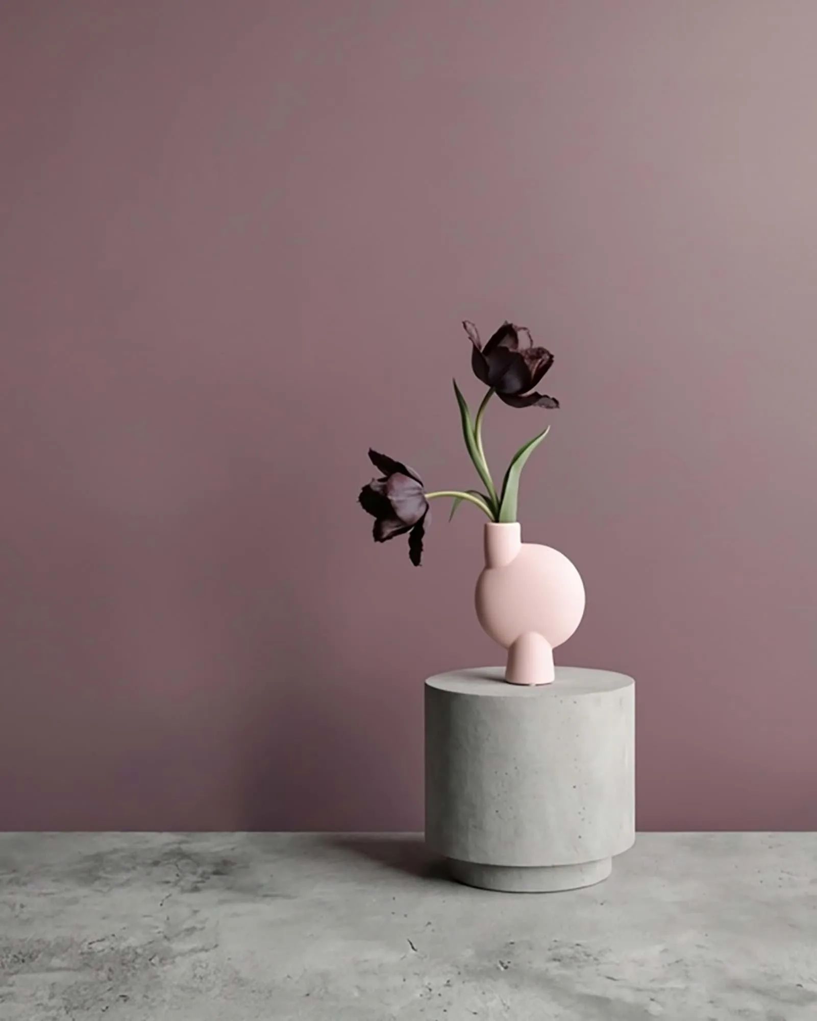 Vase Sphere Bubl Medio, Rose 101 Copenhagen