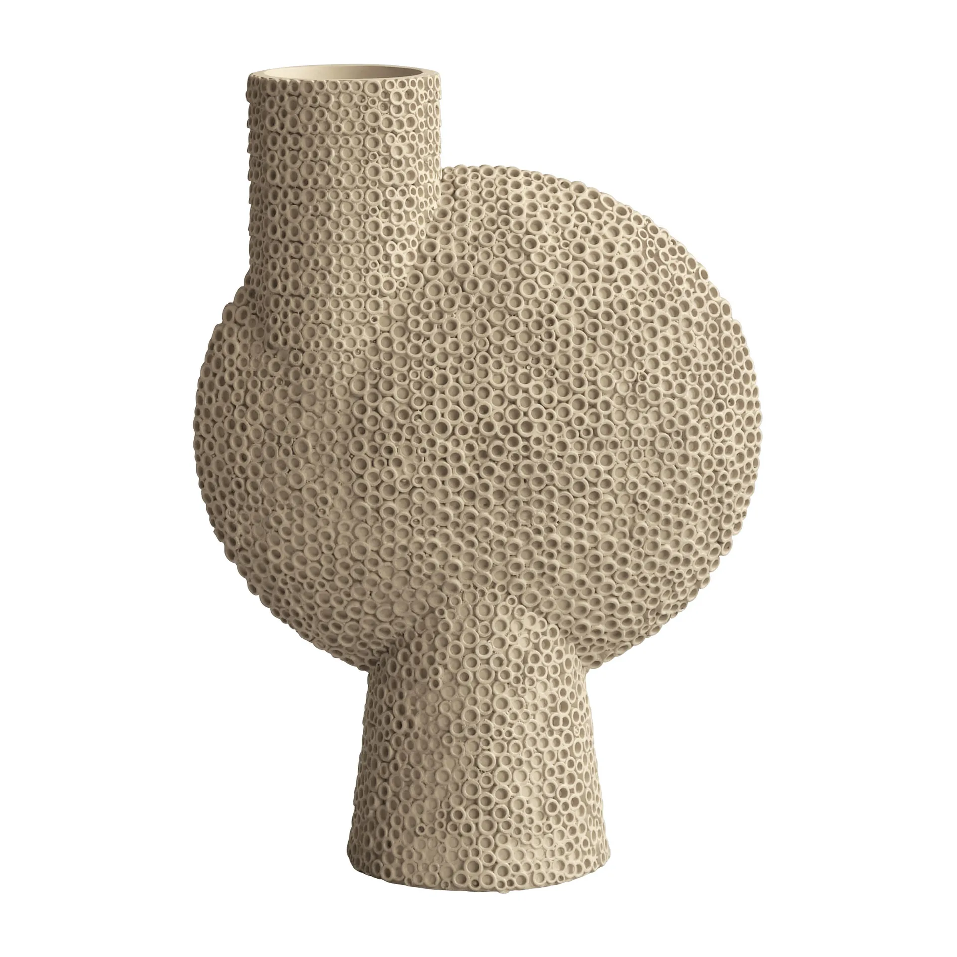 Vase Sphere Bubl Shisen big 44 cm, Sand 101 Copenhagen