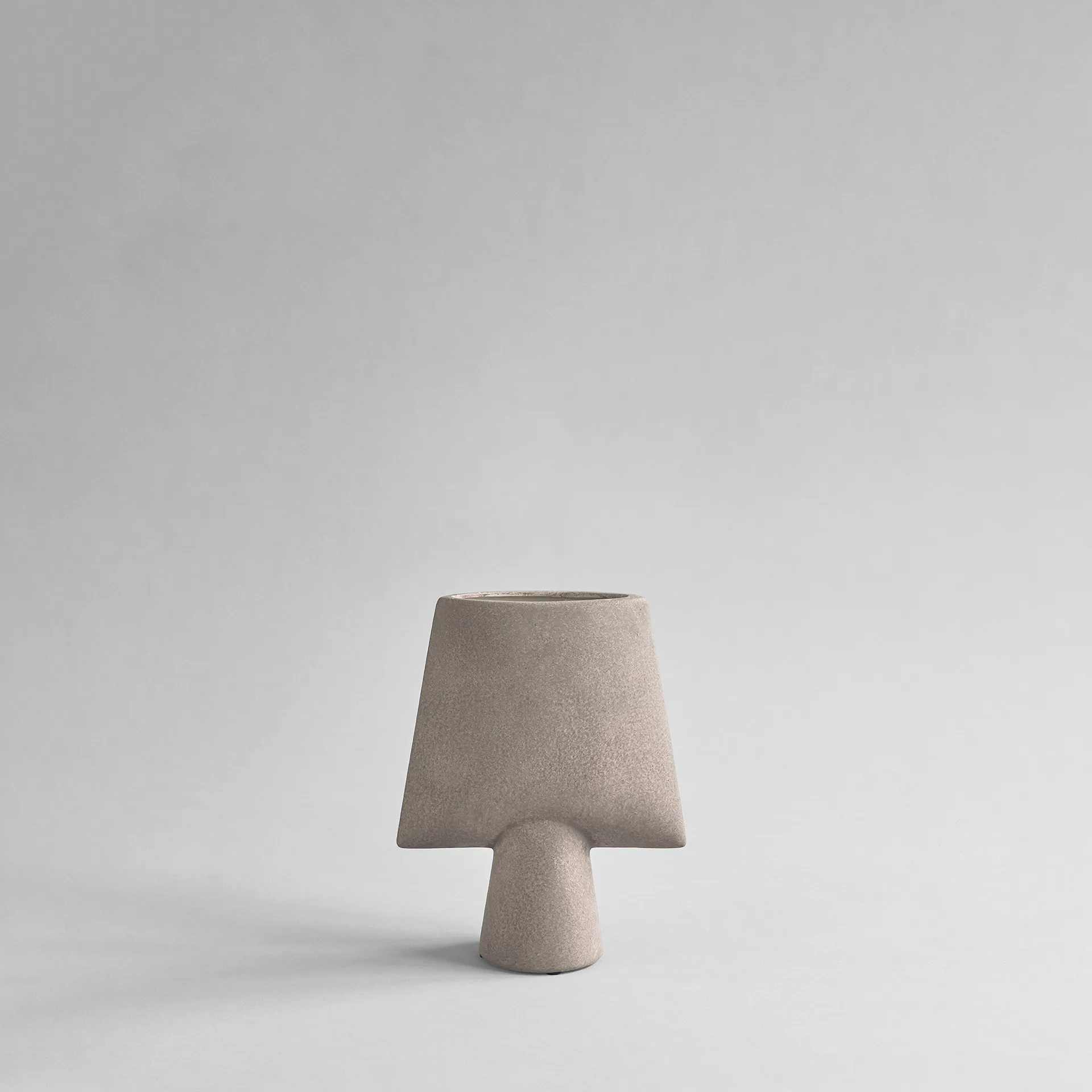 Vase Sphere carré mini, Taupe 101 Copenhagen