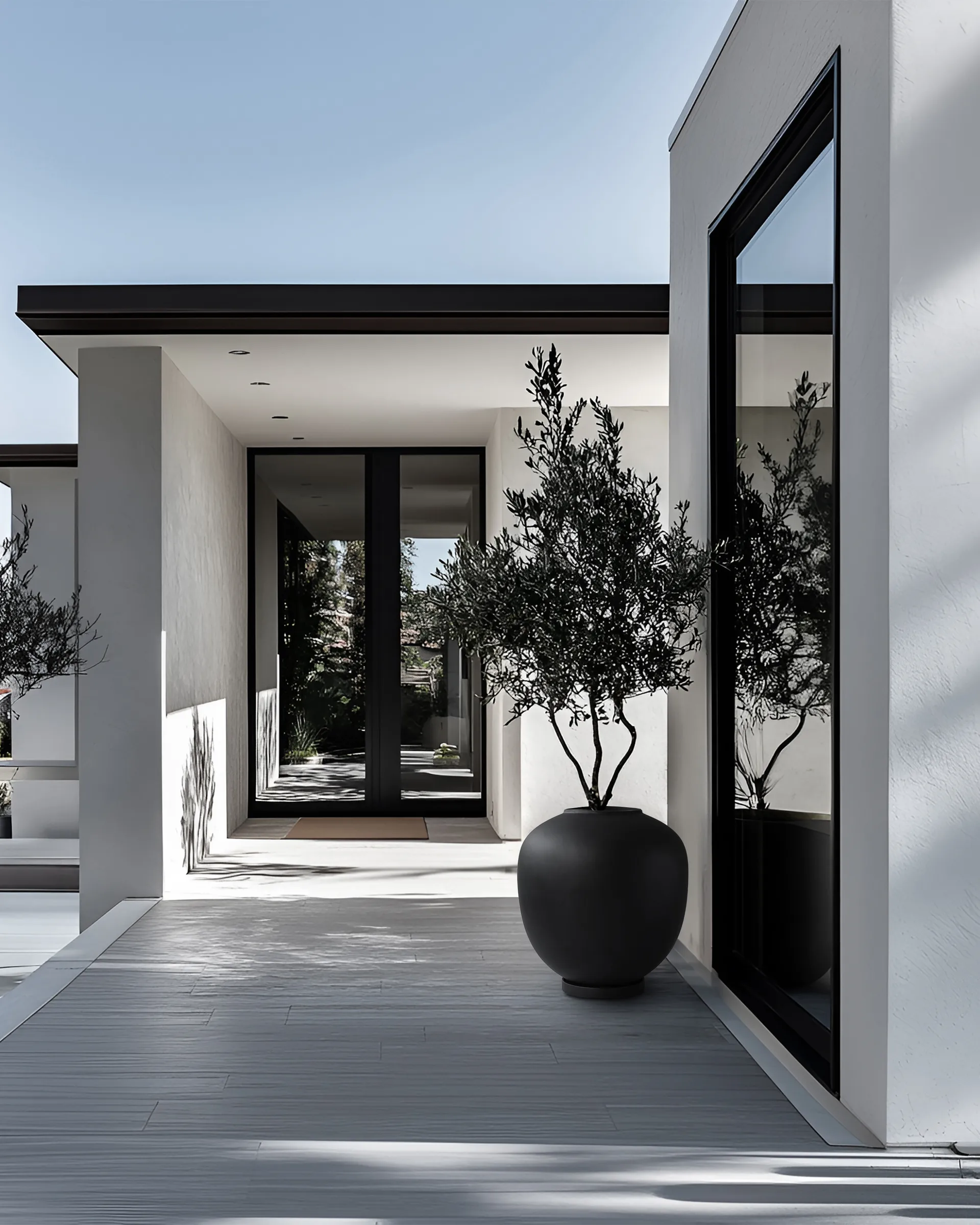 Vase Sunao Big 55 cm, Black 101 Copenhagen