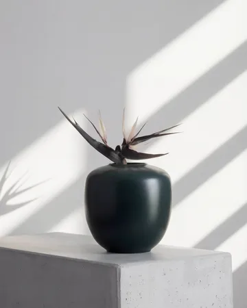 Vase Sunao Medio 30 cm - Dark green - 101 Copenhagen
