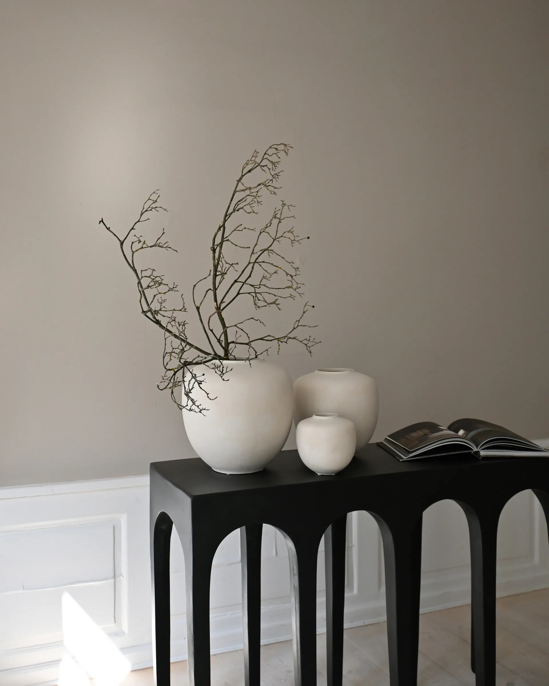 Vase Sunao Mini 25 cm, Birch 101 Copenhagen