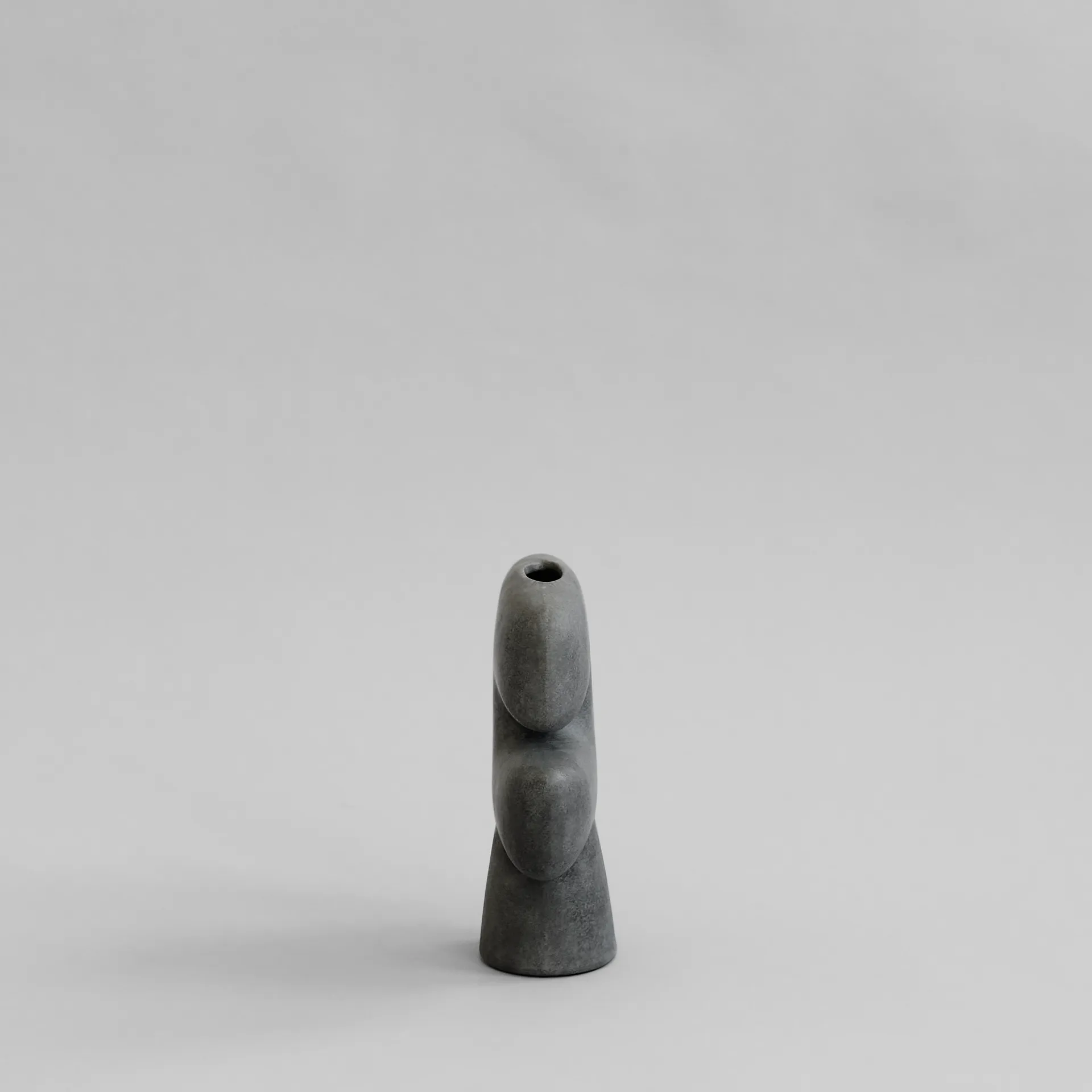 Vase Tribal mini, Gris foncé 101 Copenhagen