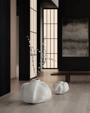 Vase Wabi Medio 29 cm - Birch - 101 Copenhagen