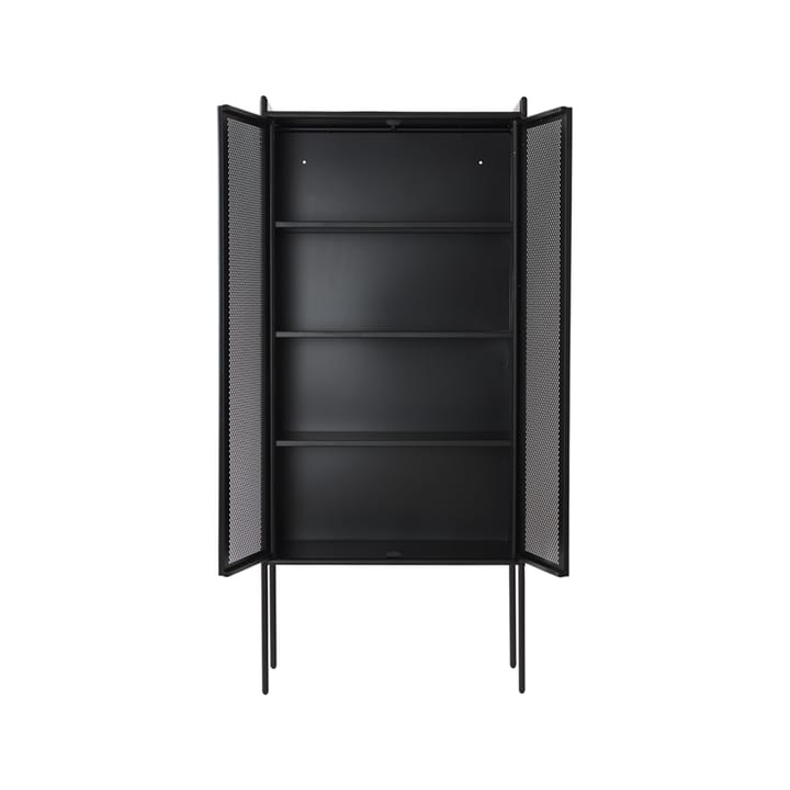 Armoire Hissö, métal laqué noir 1898