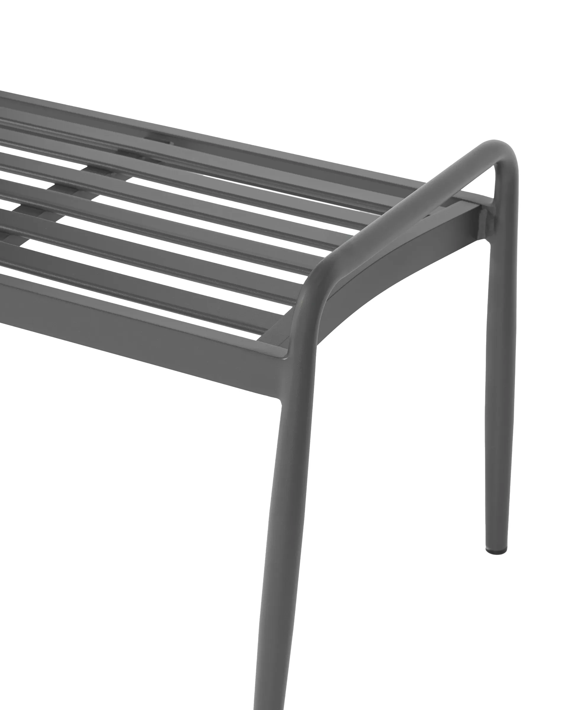 Banc Messina 51x124 cm, Anthracite 1898