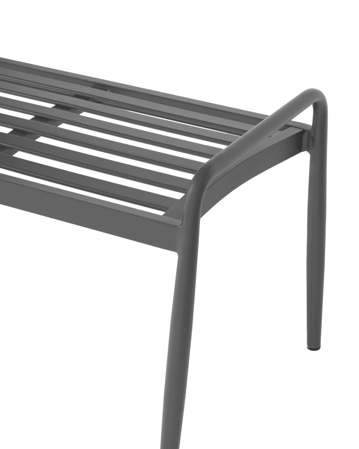 Banc Messina 51x124 cm, Anthracite 1898