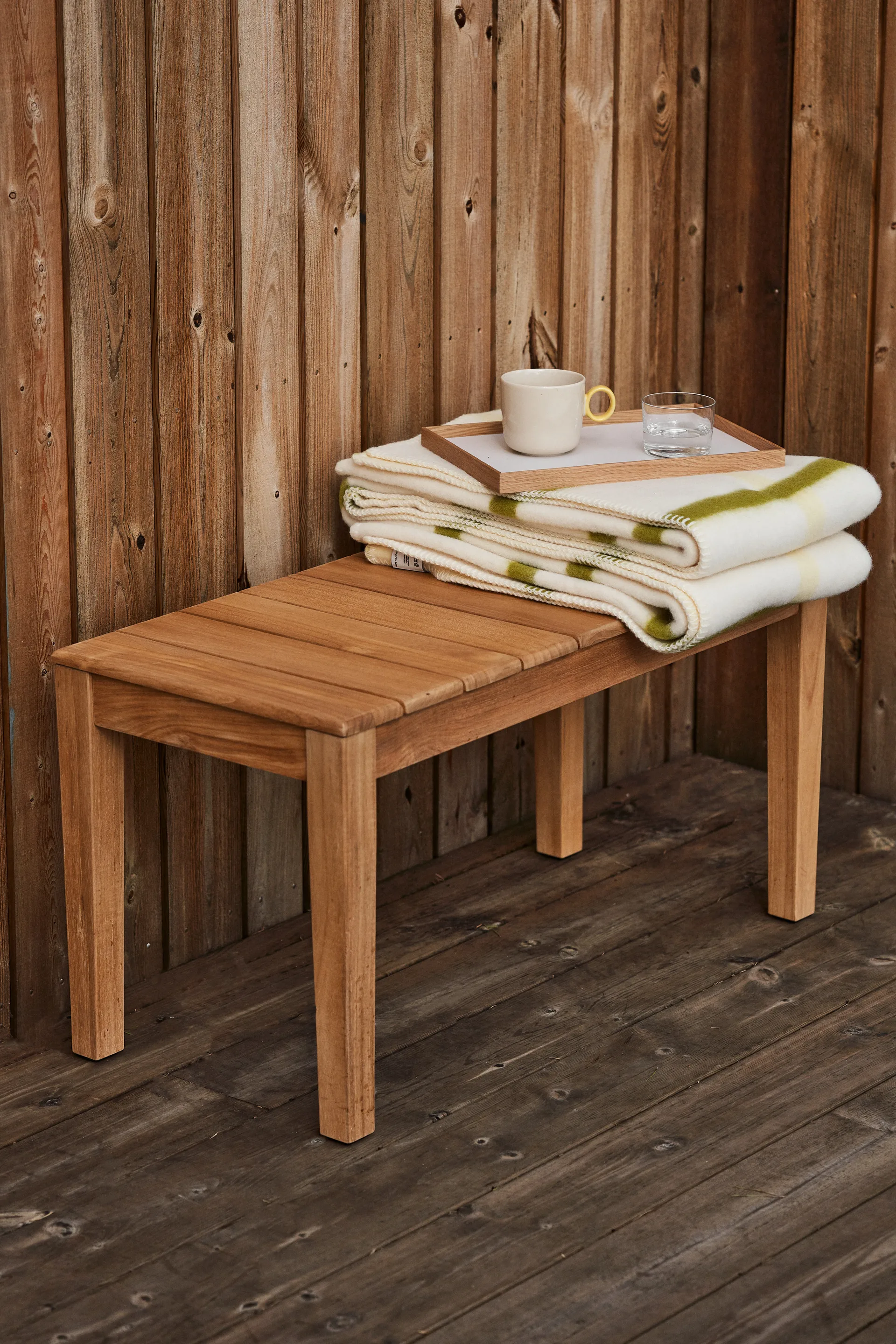 Banc Sköndal 85x40x45 cm, Teak 1898