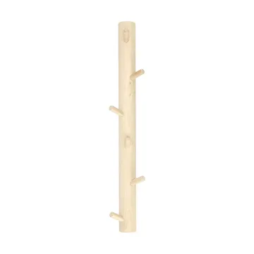 Barre à crochets verticale Allsarp, 6 crochets - Bouleau - 1898
