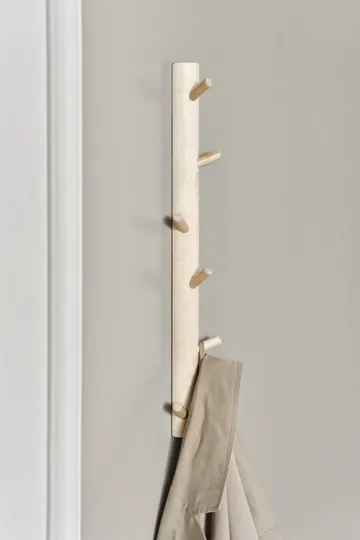 Barre à crochets verticale Allsarp, 6 crochets - Bouleau - 1898