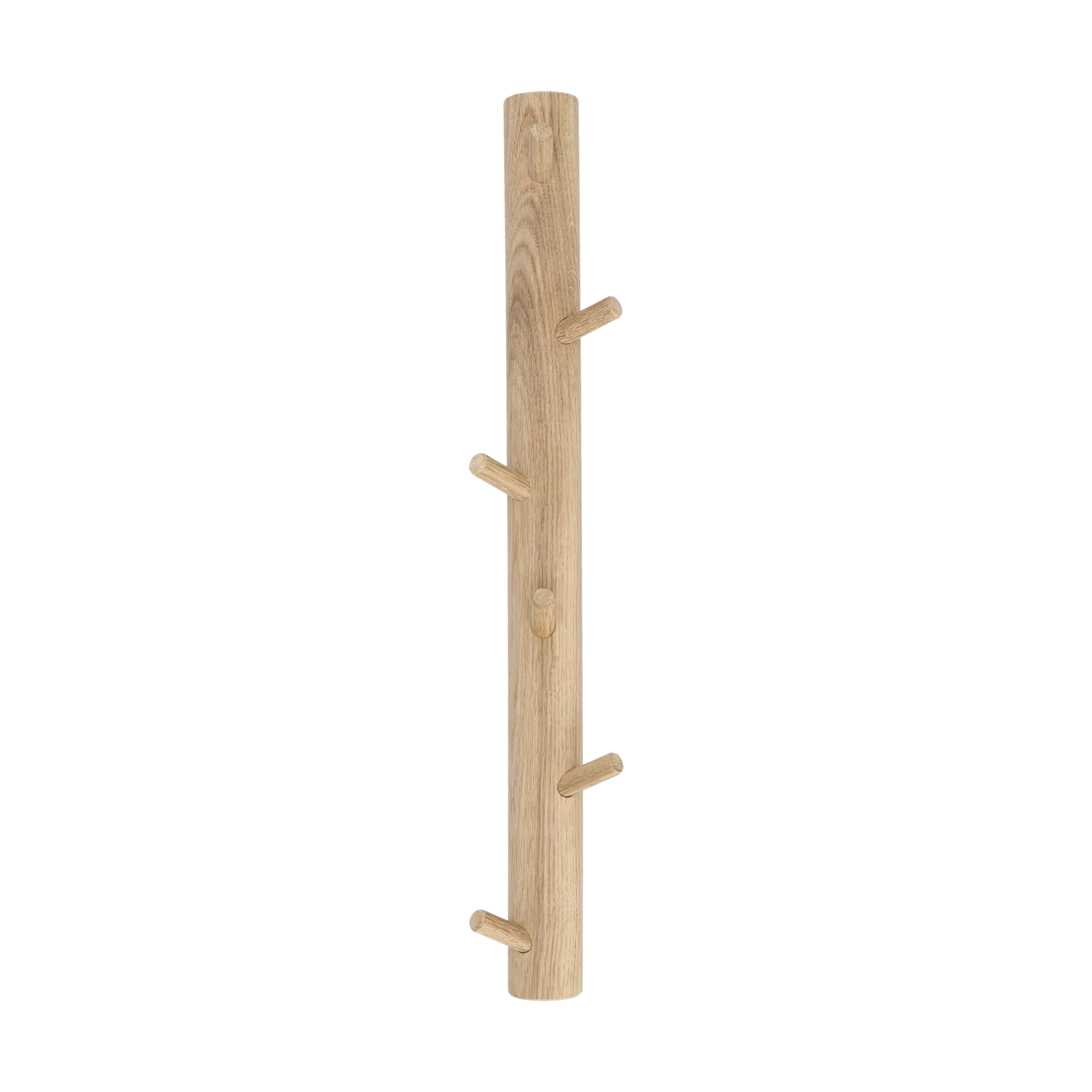 Barre à crochets verticale Allsarp, 6 crochets, Chêne 1898