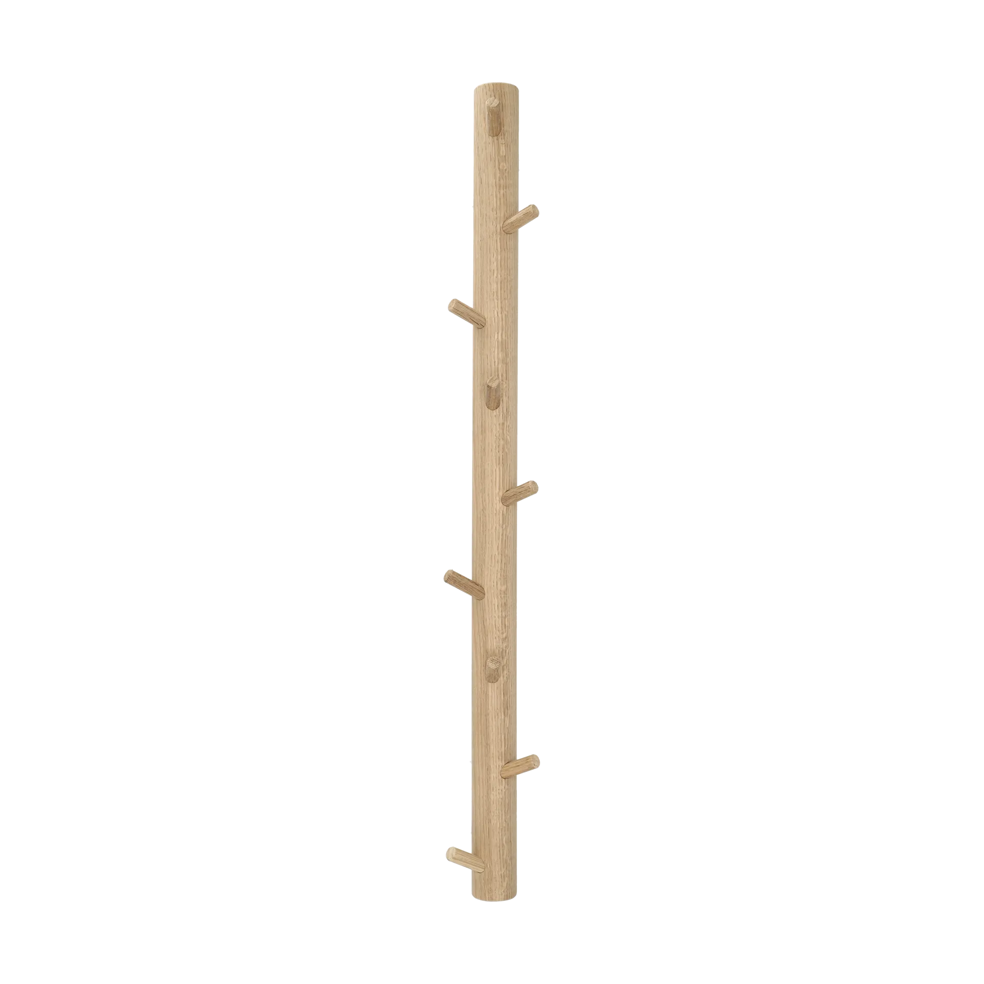 Barre à crochets verticale Allsarp, 9 crochets, Chêne 1898