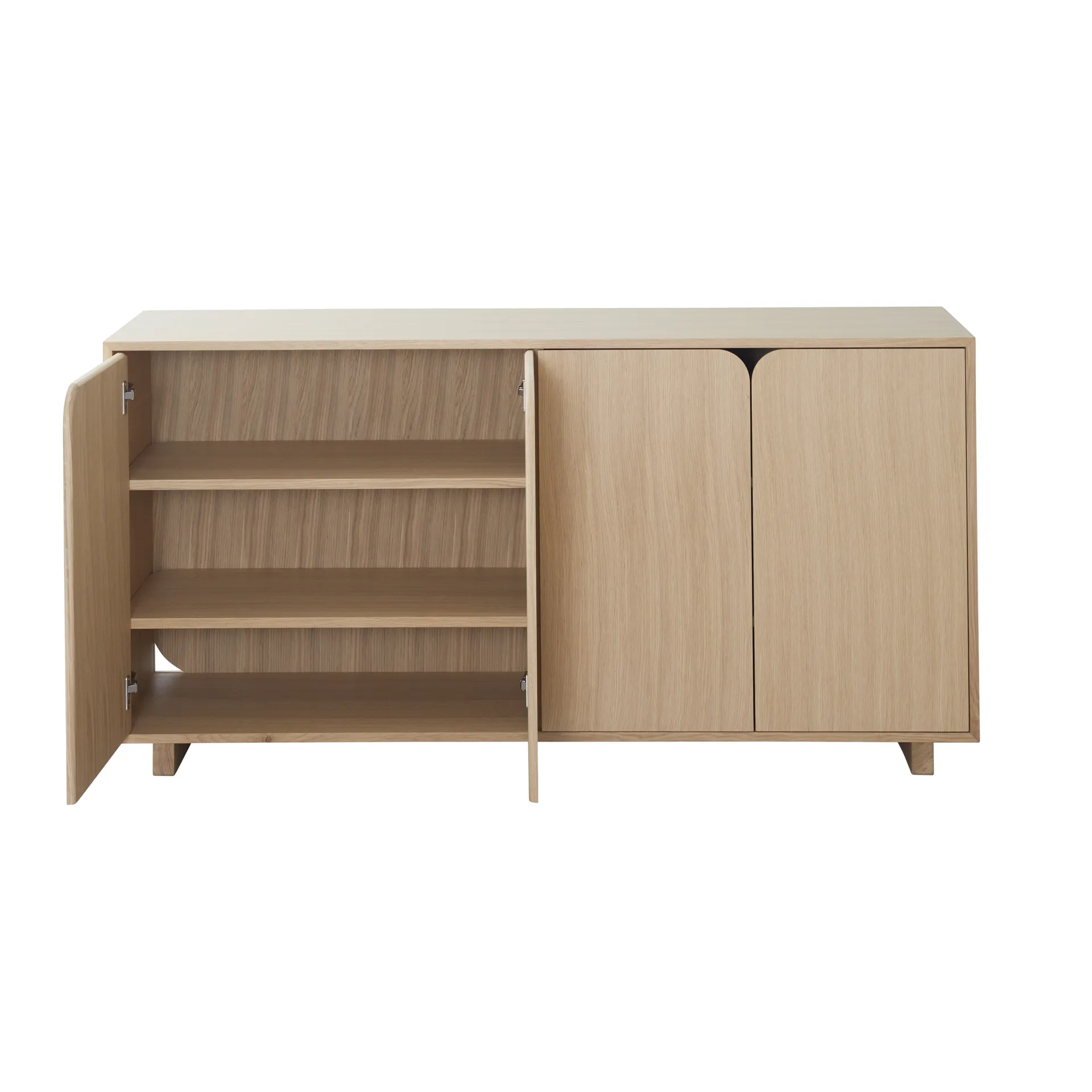 Buffet Vidja, Chêne pigmenté blanc 1898