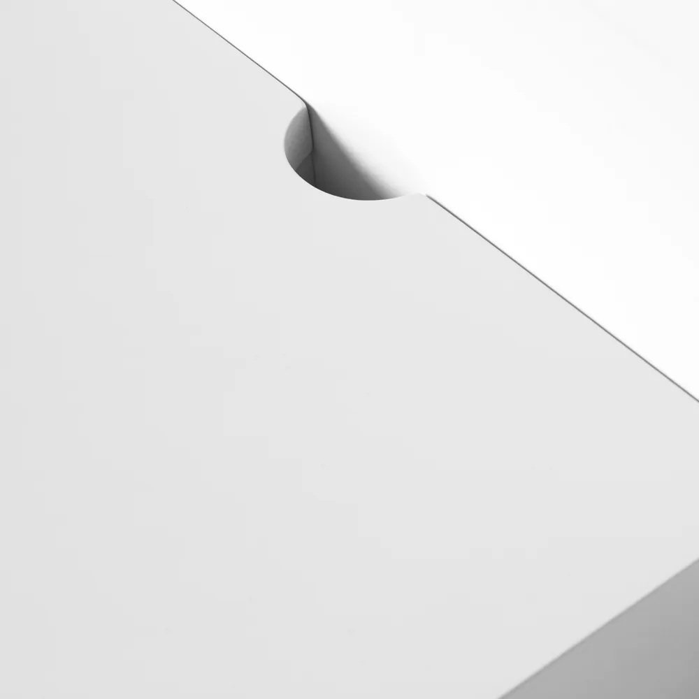 Caisson à tiroirs Square, blanc 1898