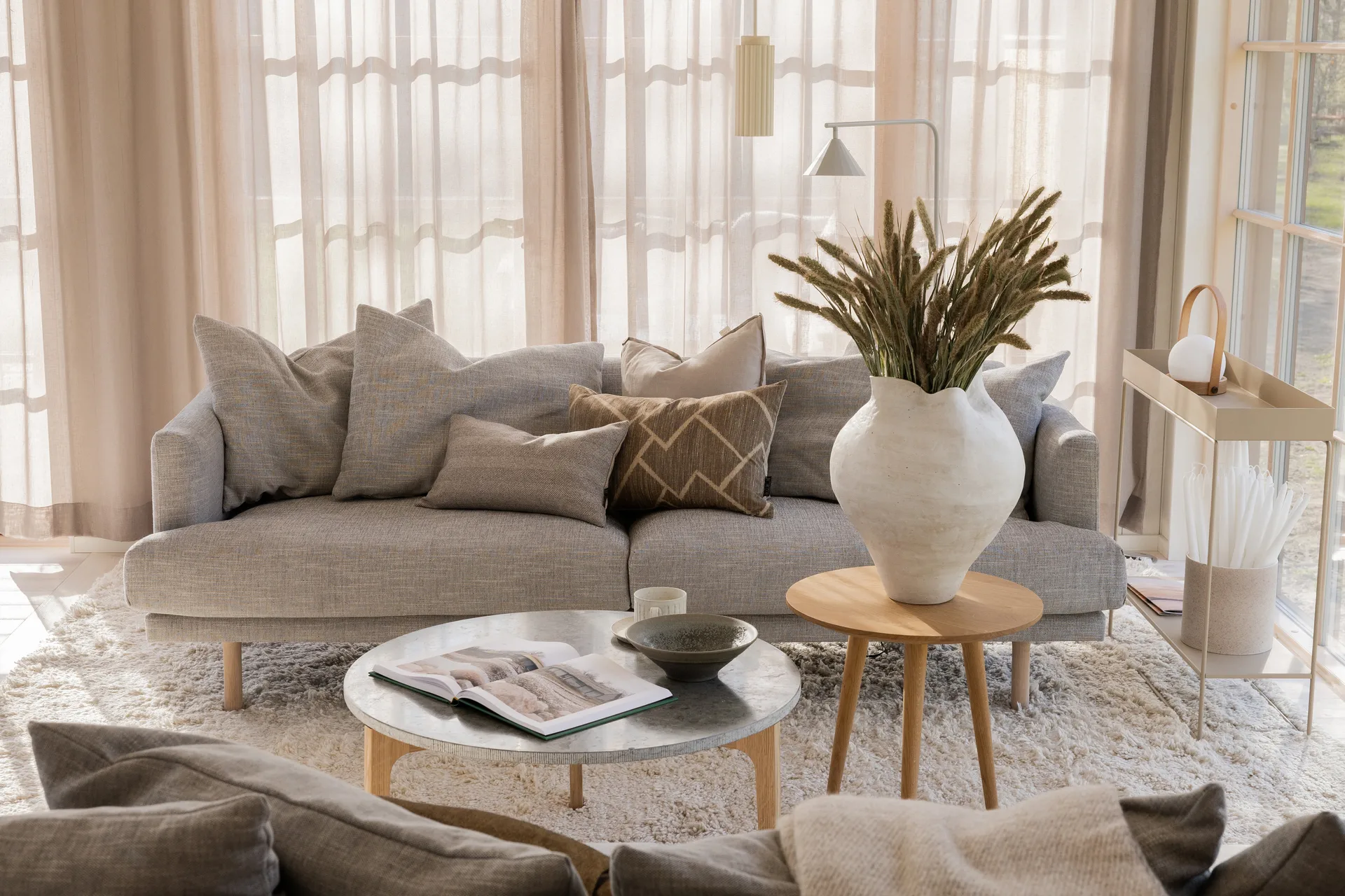 Canapé 3 places Sjövik, Bern 0348 Gris 1898