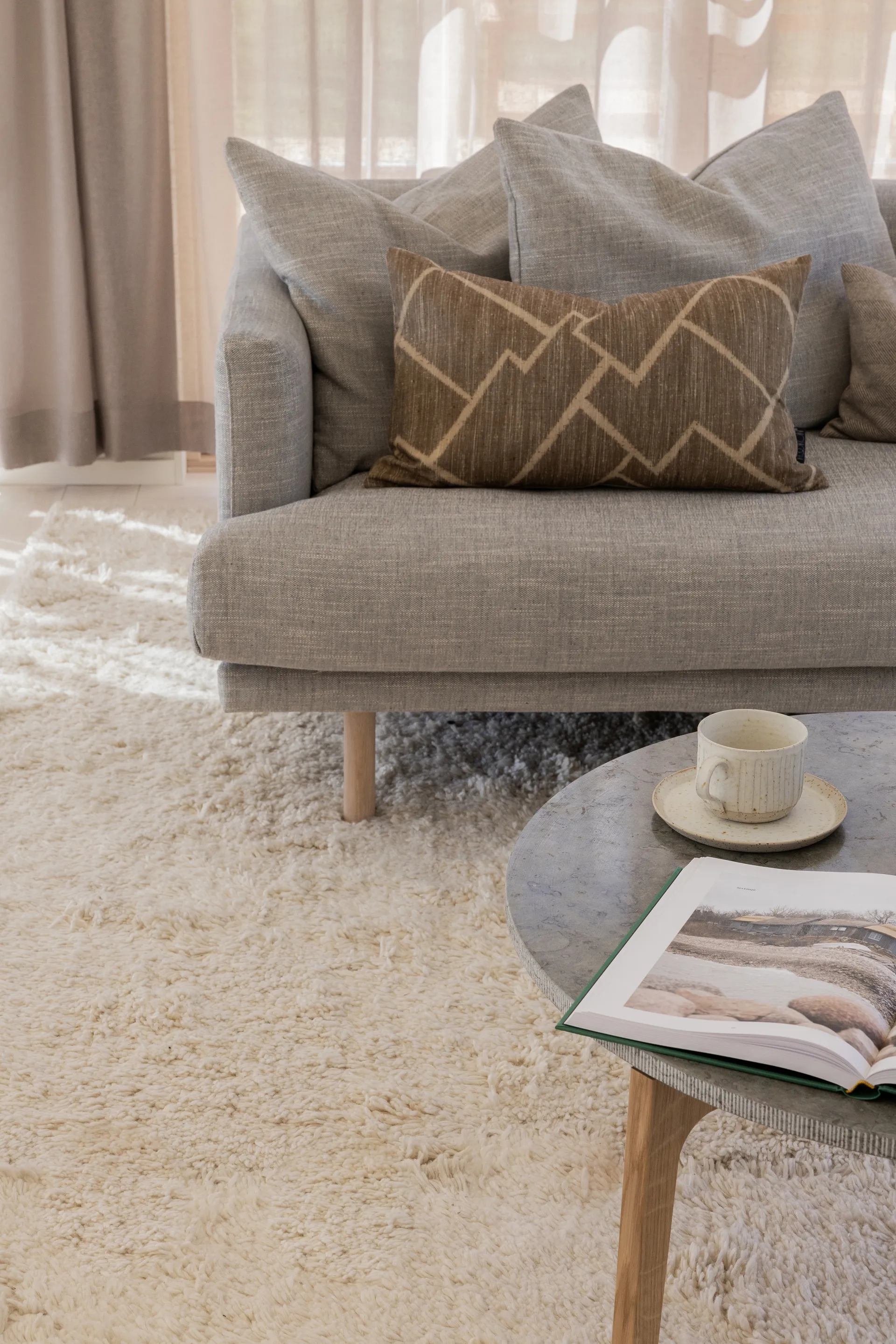 Canapé 3 places Sjövik, Bern 0348 Gris 1898