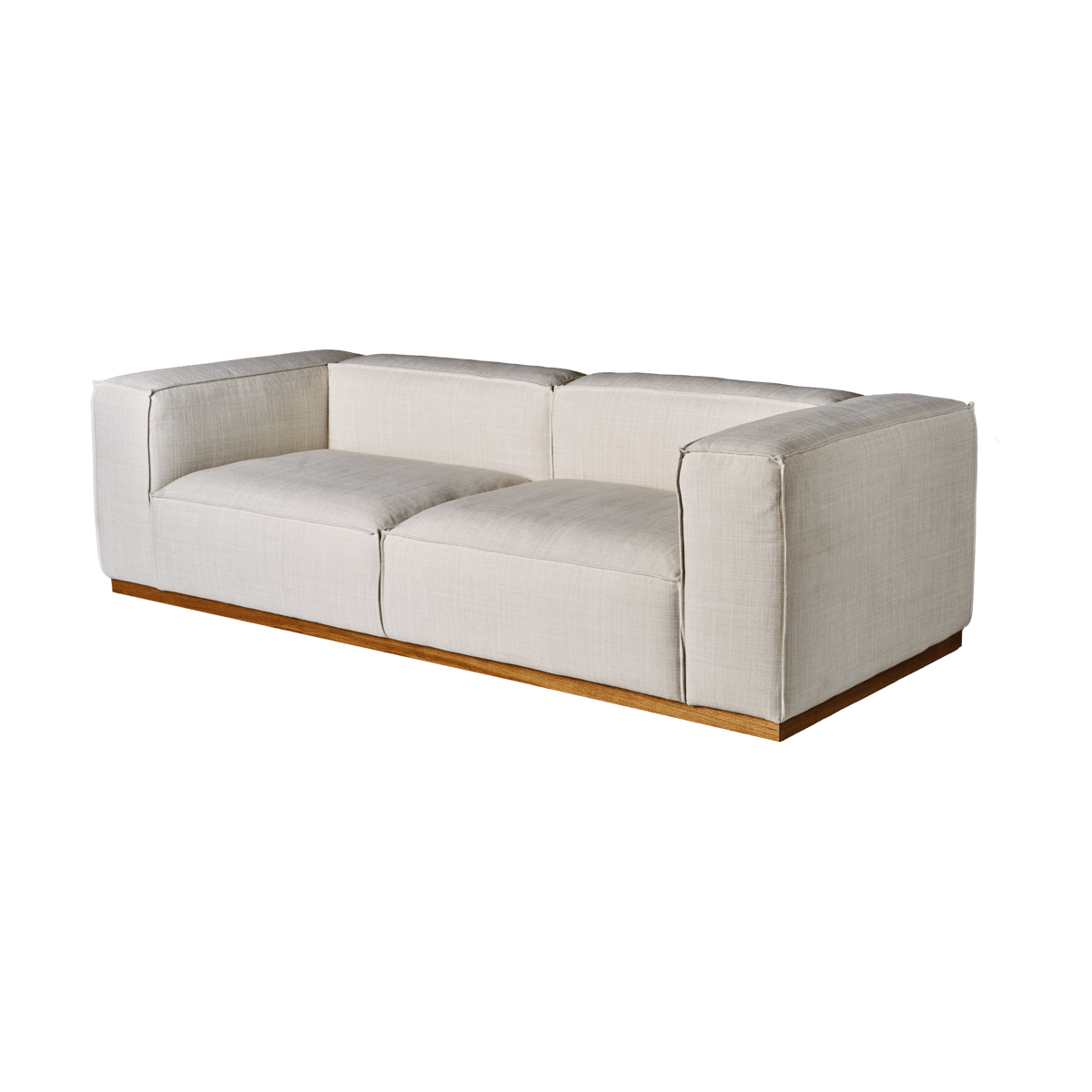 1898 Canapé Bergsdal 3 places Oslo nature | Design Scandinave | Sofas | Blanc