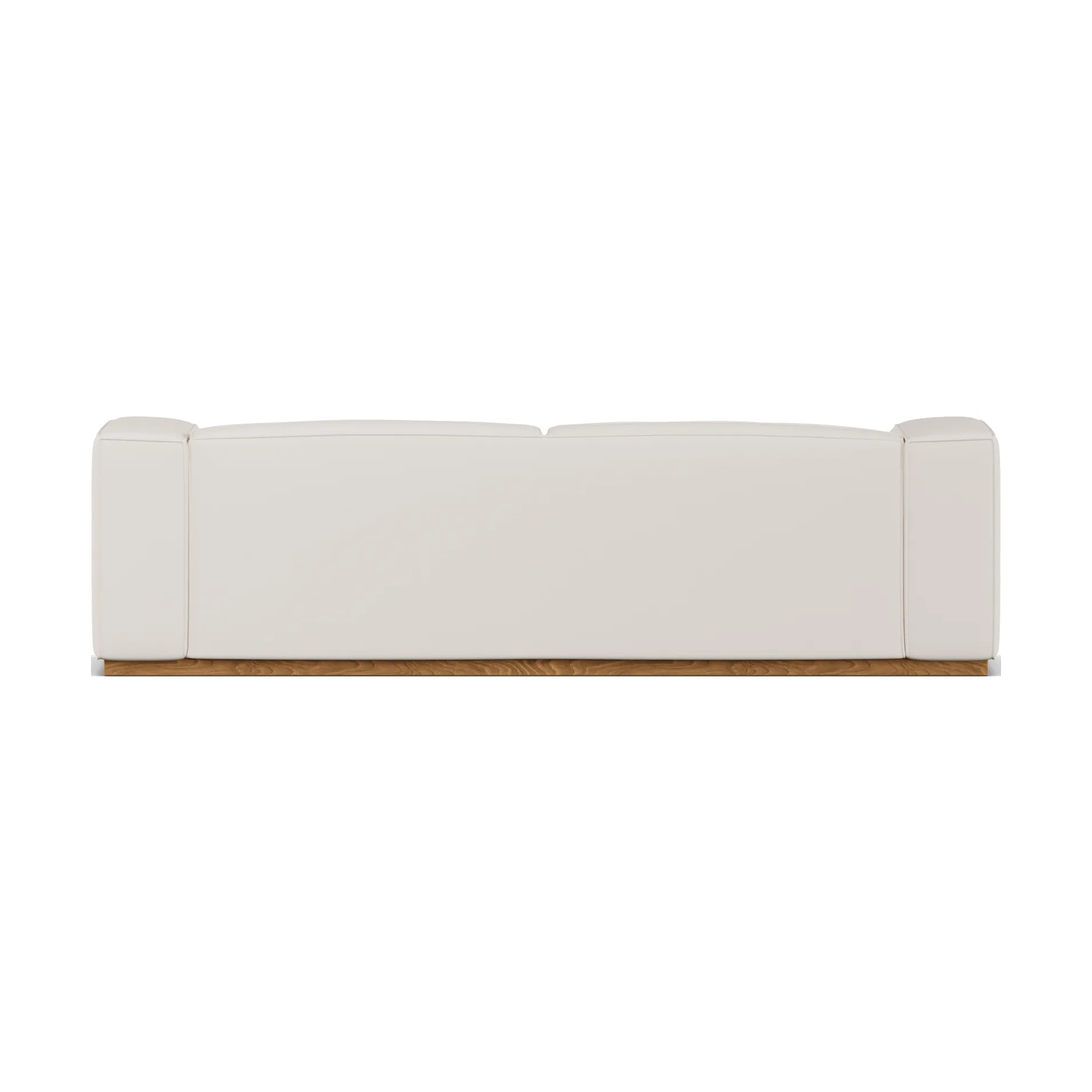 Canapé Bergsdal, Caleido beige 9600-Frêne teinté chêne, 3 places 1898