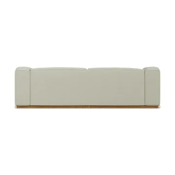 Canapé Bergsdal - Luisa beige 3981-Frêne teinté chêne, 3 places - 1898