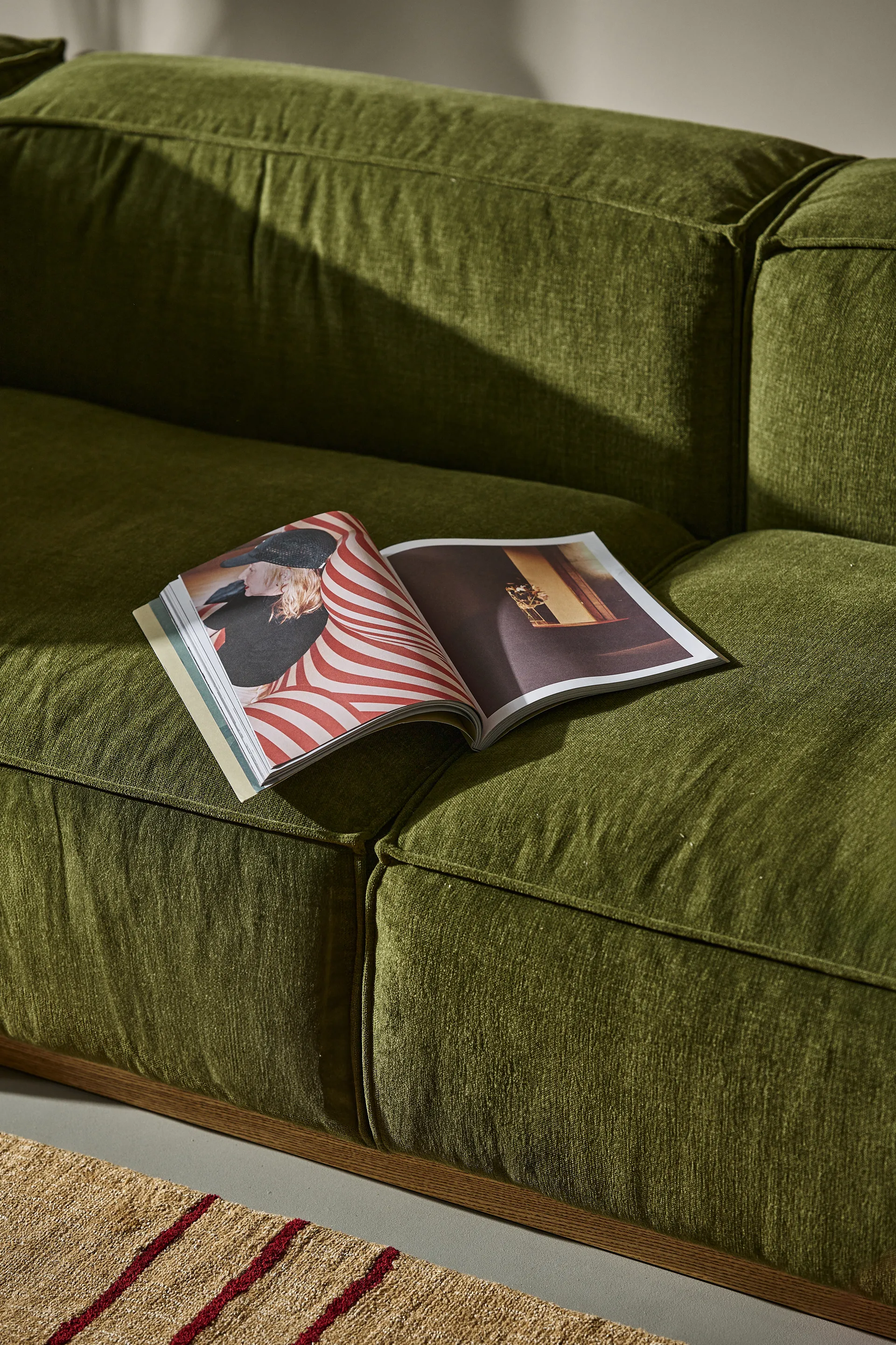 Canapé Bergsdal, Luisa green 1898