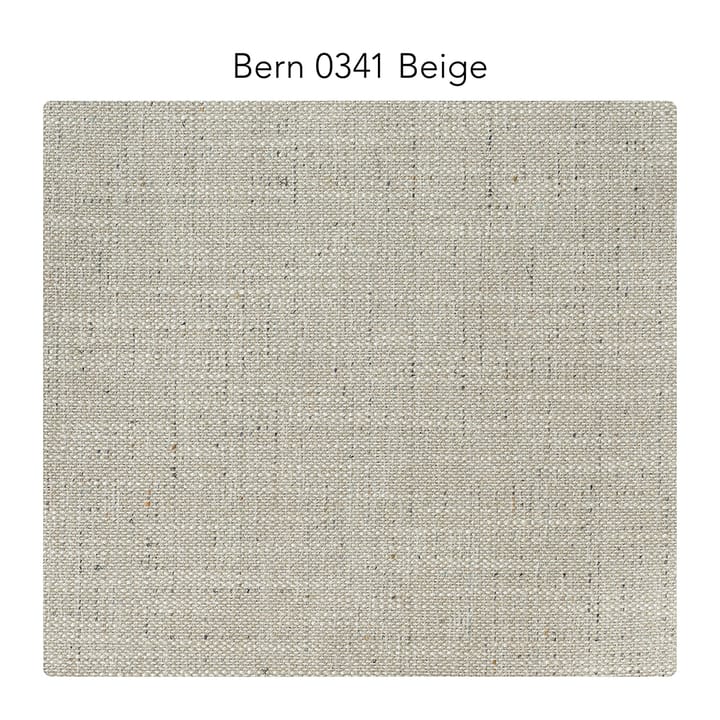 Canapé Bredhult - 3 places tissu Bern 0341 beige, pieds en acier noir - 1898