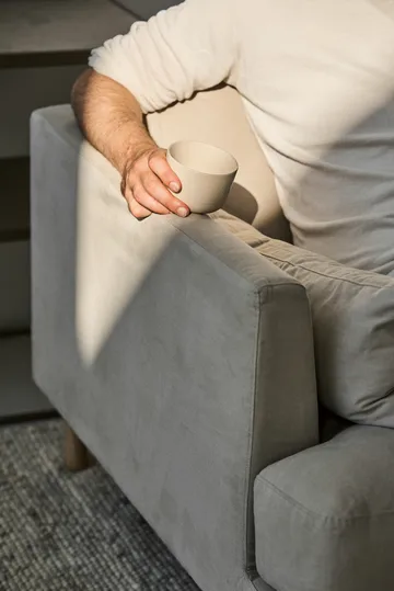 Canapé Bredhult - Bern Beige 0341-acier noir, 3 places - 1898