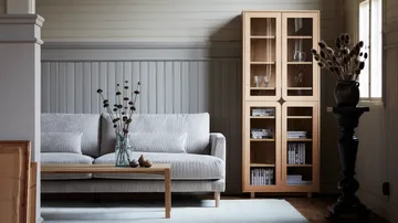 Canapé Bredhult - Bern Beige 0341-chêne blanchi à l’huile, 3 places - 1898