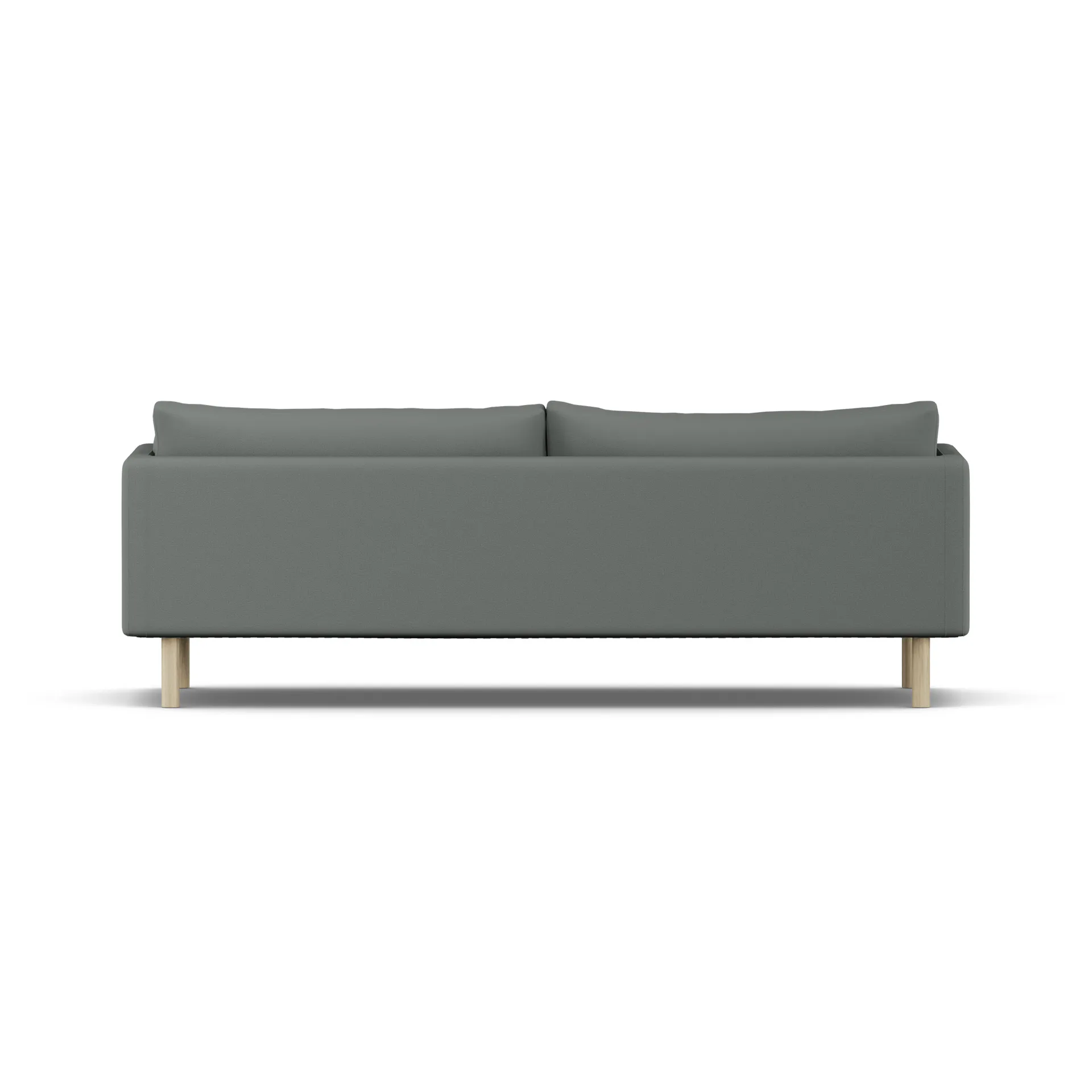 Canapé Linnevik, Caleido Grey 1240-chêne blanchi à l’huile, 4 places, sans jupe 1898