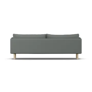 Canapé Linnevik - Caleido Grey 1240-chêne blanchi à l’huile, 4 places, sans jupe - 1898