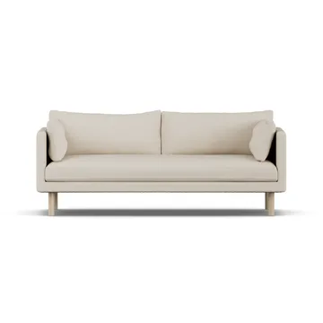Canapé Linnevik - Jump Beige 1956-chêne blanchi à l’huile, 3 places, sans jupe - 1898